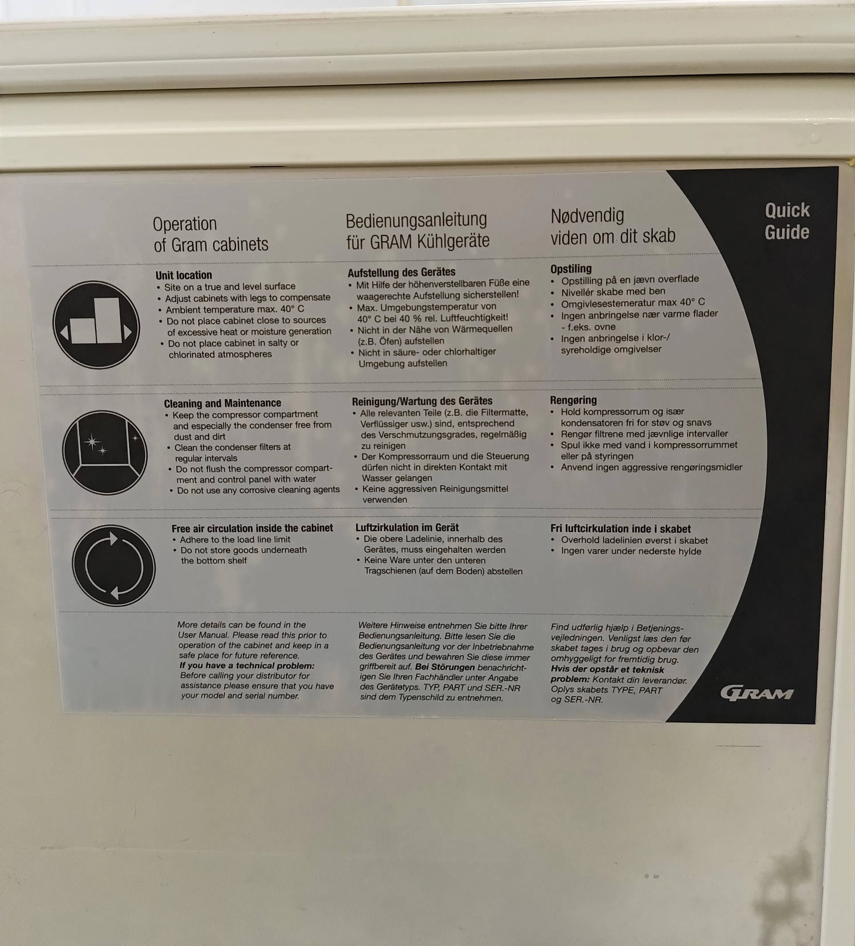 GRAM TWIN F 660 LSH C 5N -25C Freezer 230V