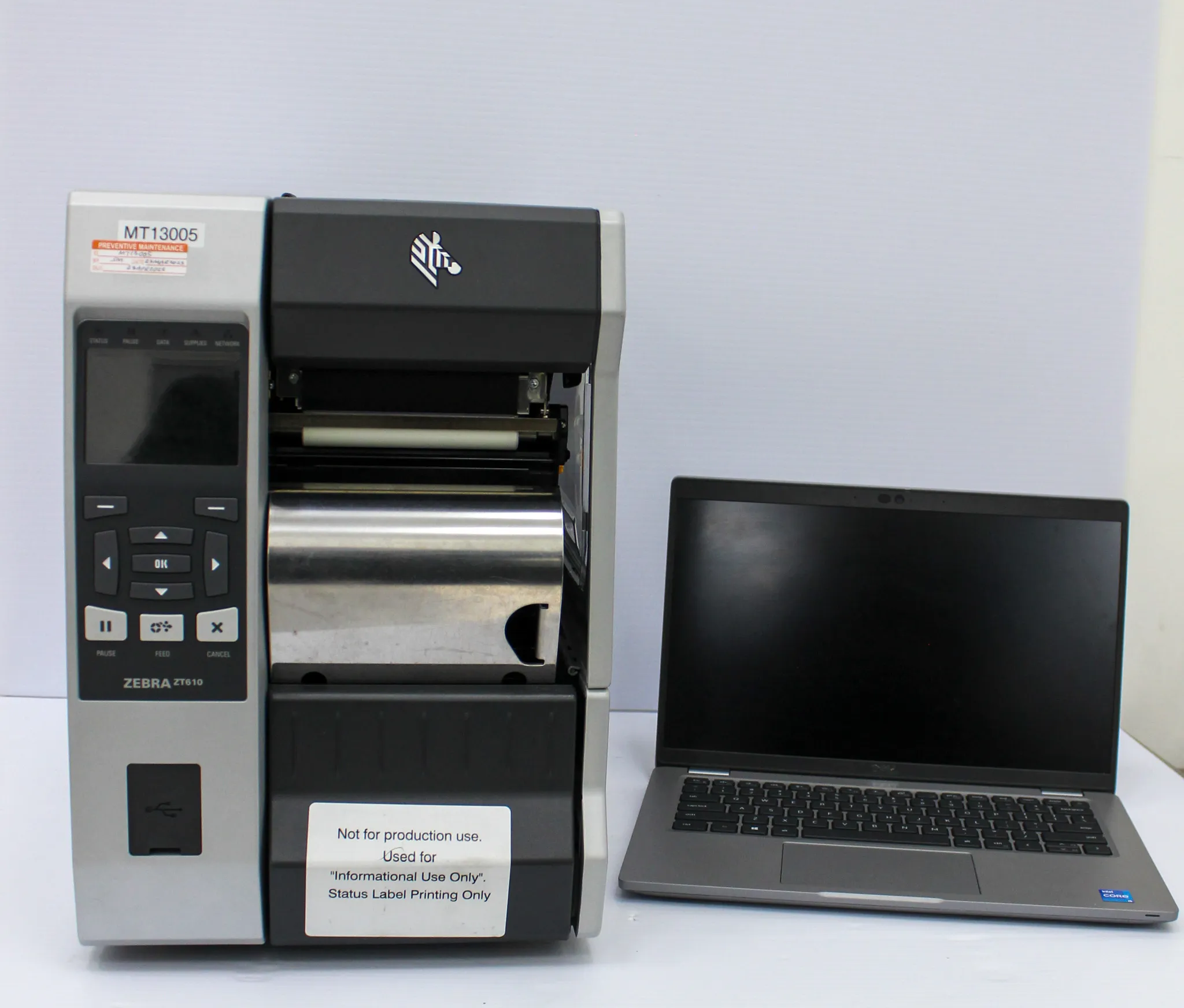 ZEBRA ZT1610, ZT620 Barcode Label Printer with Computer