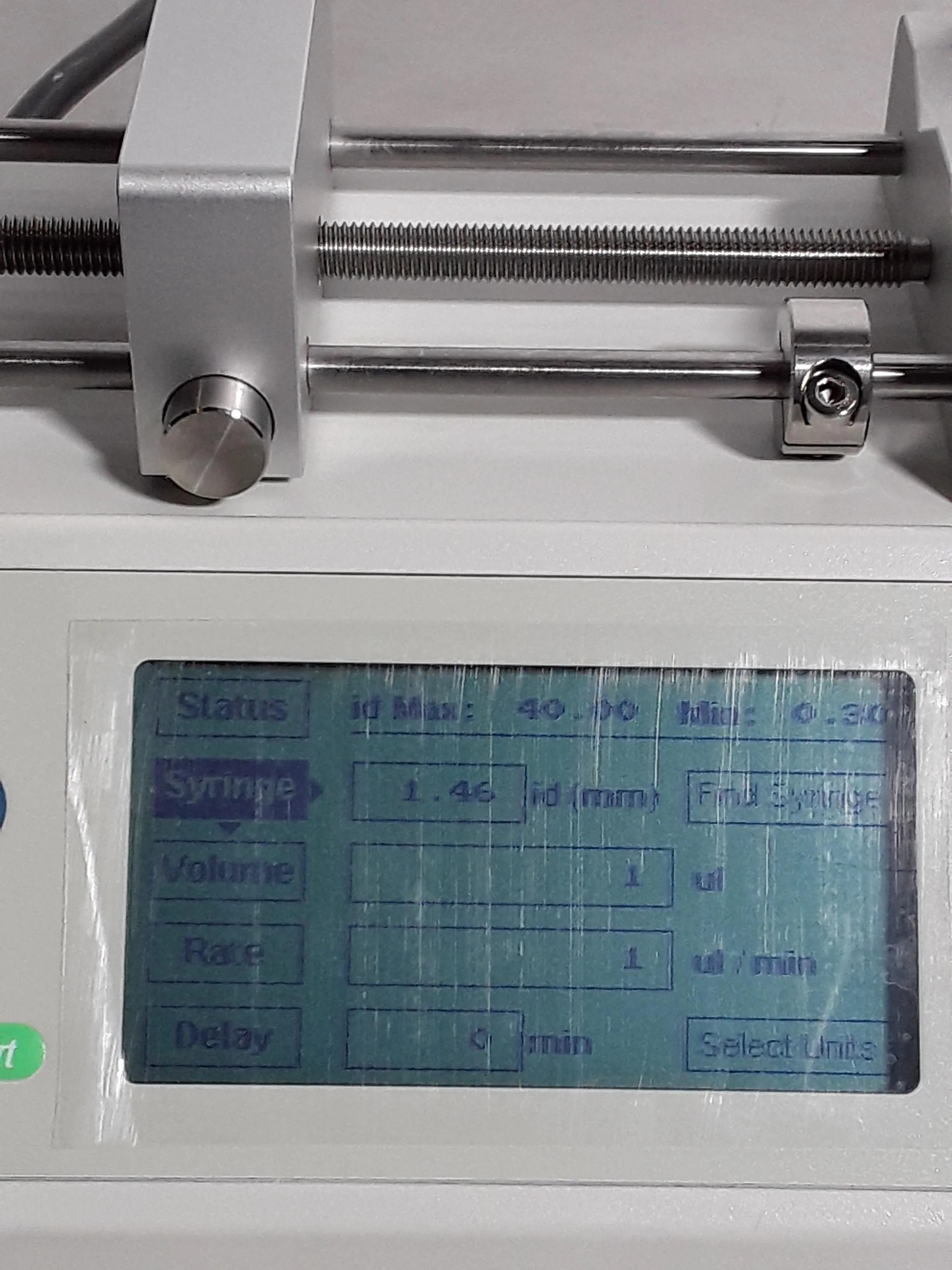 Chemyx F100T2 Syringe Pump