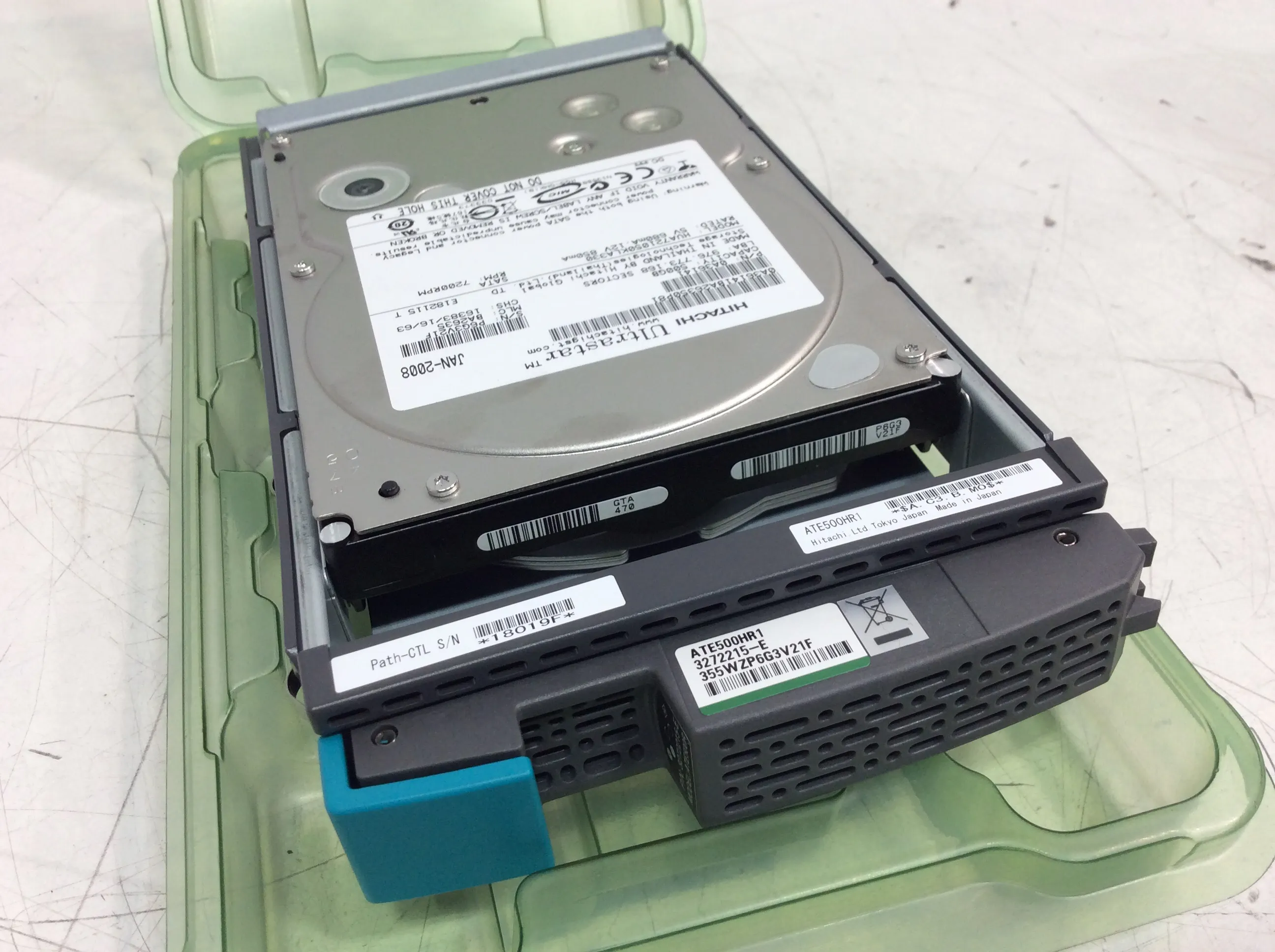 Hitachi Ultrastar HUA721050KLA330 500GB SATA Hard Drive 0A36141 - Used Laboratory Equipment