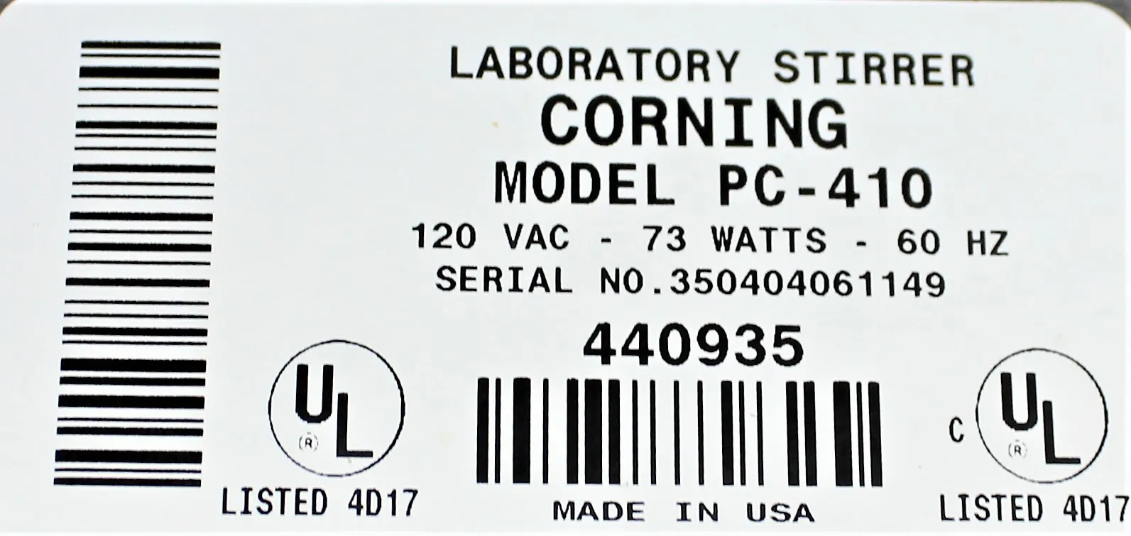 Corning PC-410 Stir Plate