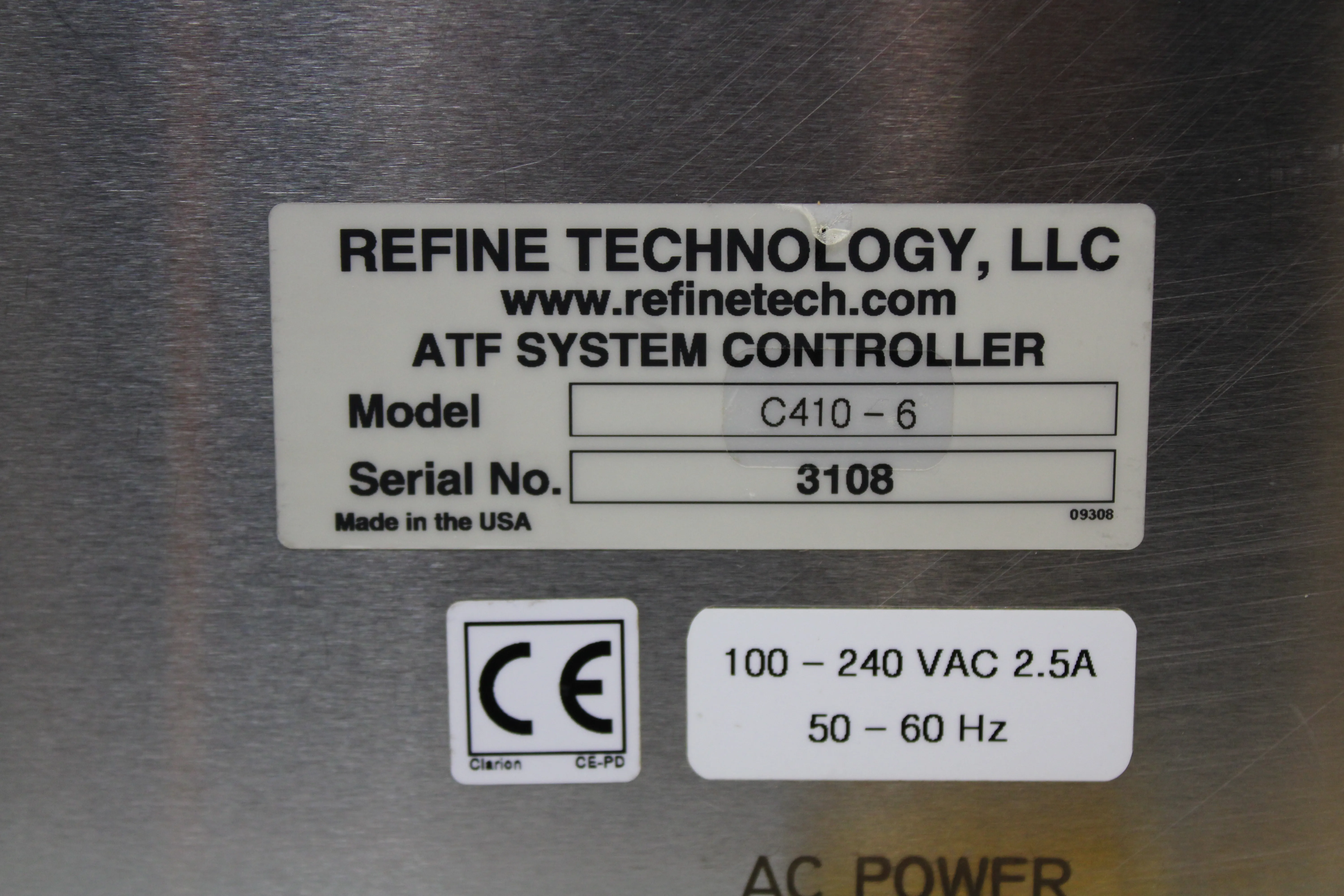 Refine Technology ATF System C-410 Controller