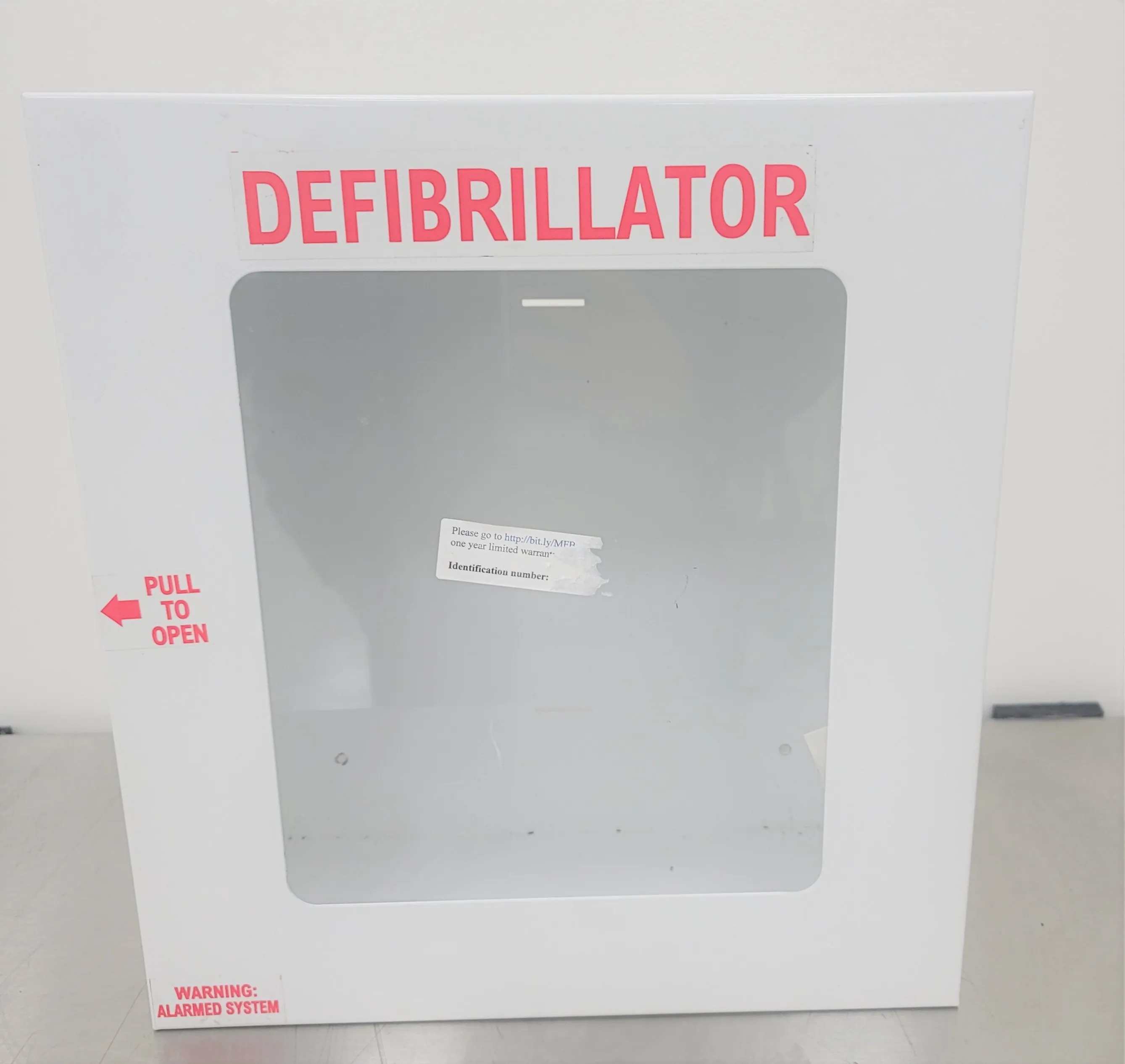 AdirMed Non-Alarmed Steel Cabinet for Defibrillators