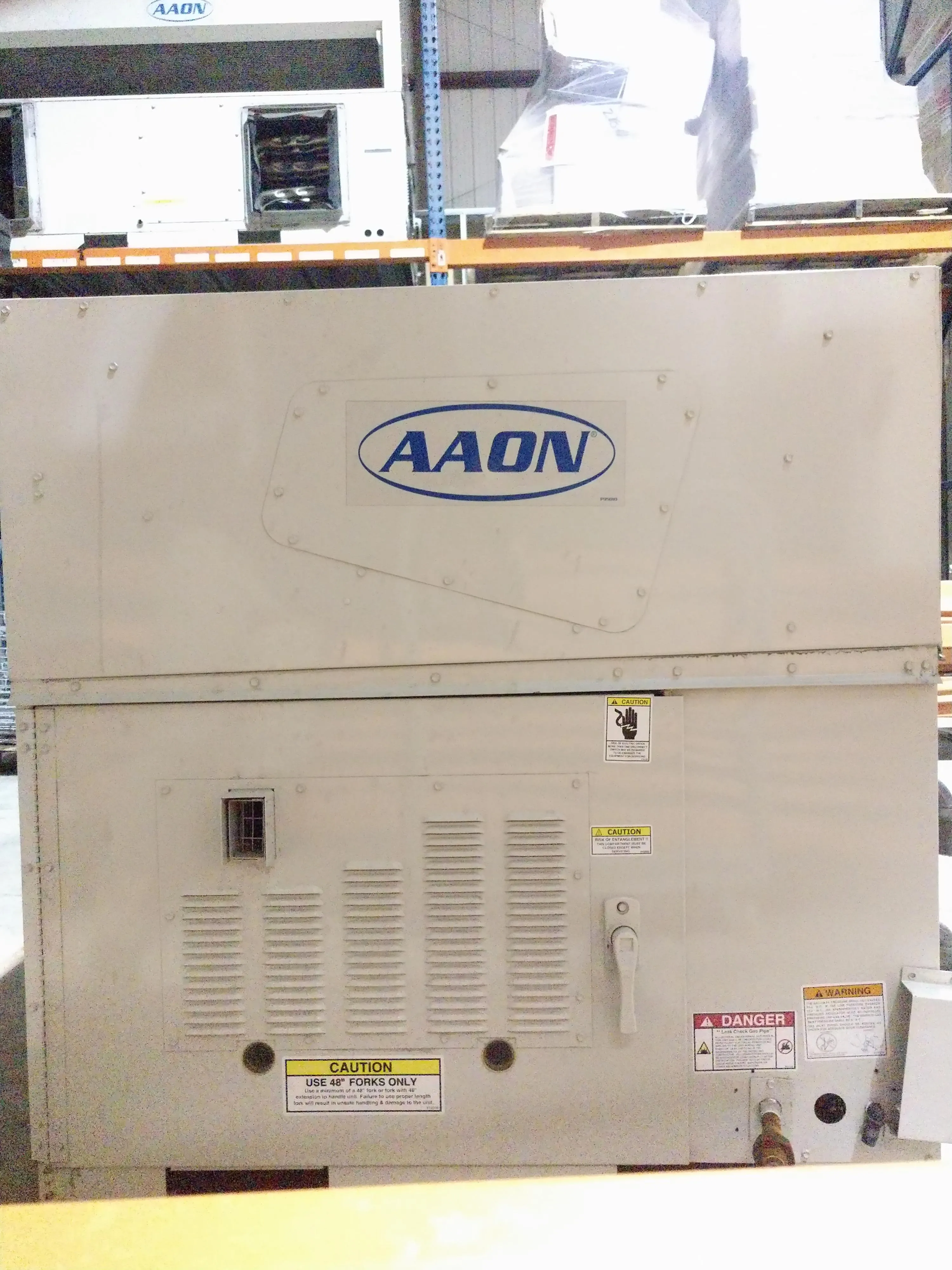 AAON Central Forced Air Furnace RQ-005-3-H-HA02-532