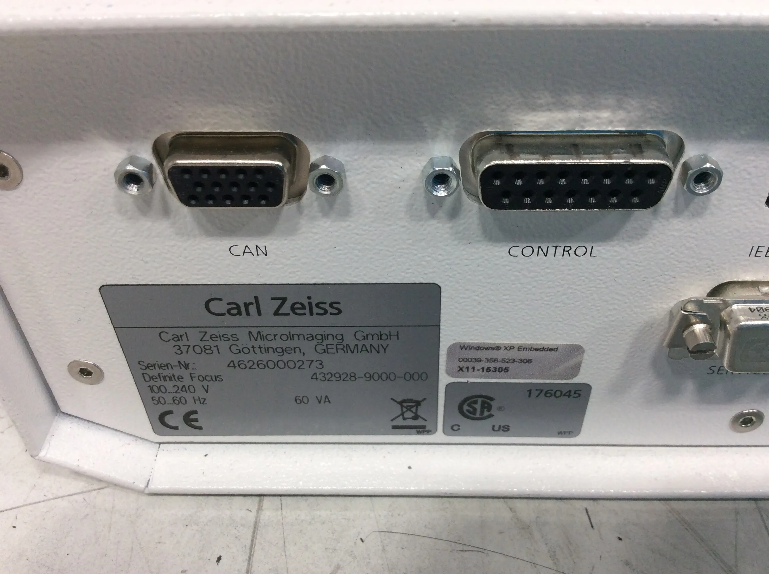 Carl Zeiss Definite Focus 432928-9000-000 forAxio Observer.Z1 Microscope Imager Controller