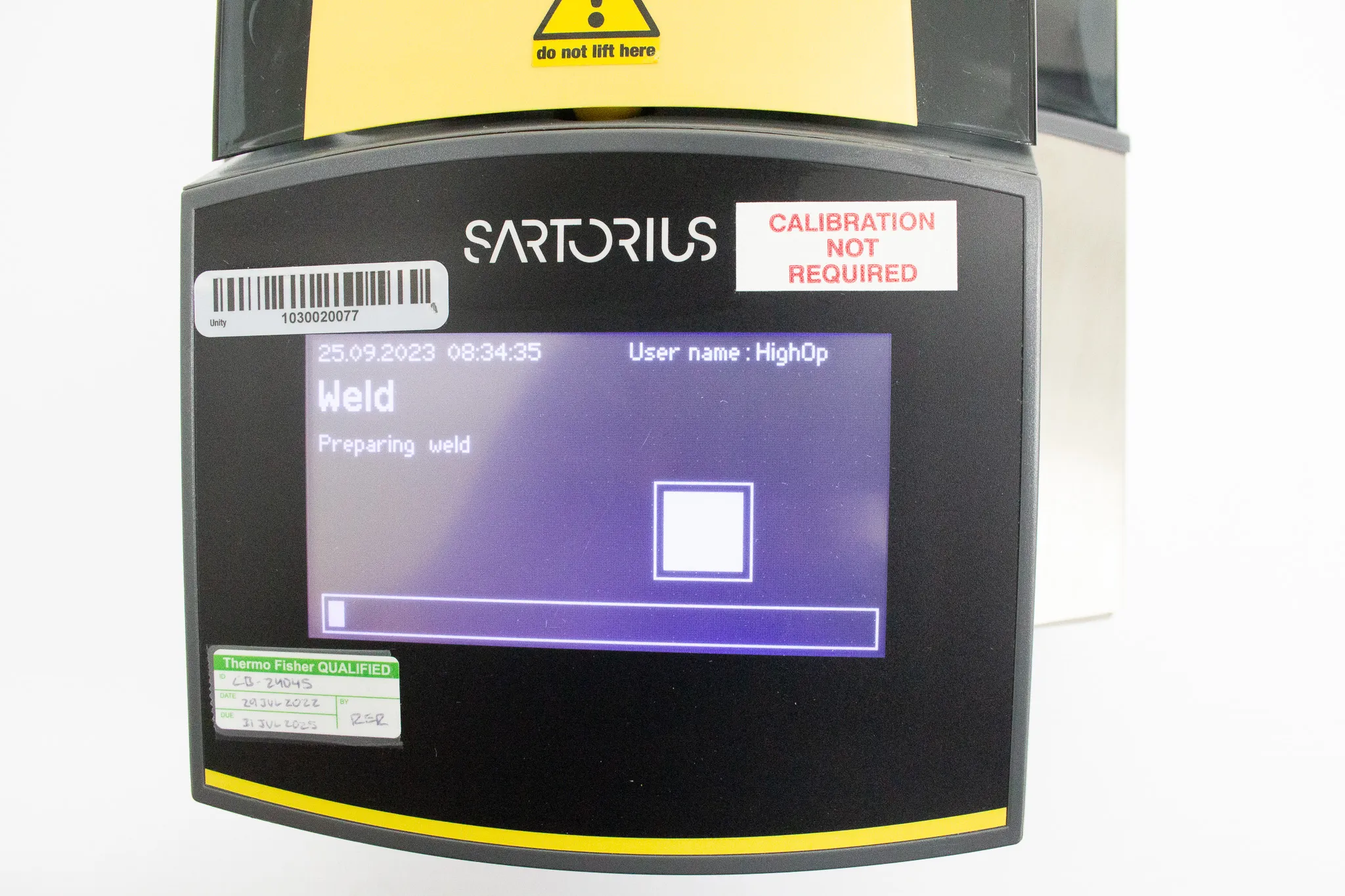 Sartorius BioWelder TC Sterile Tube Welding Device