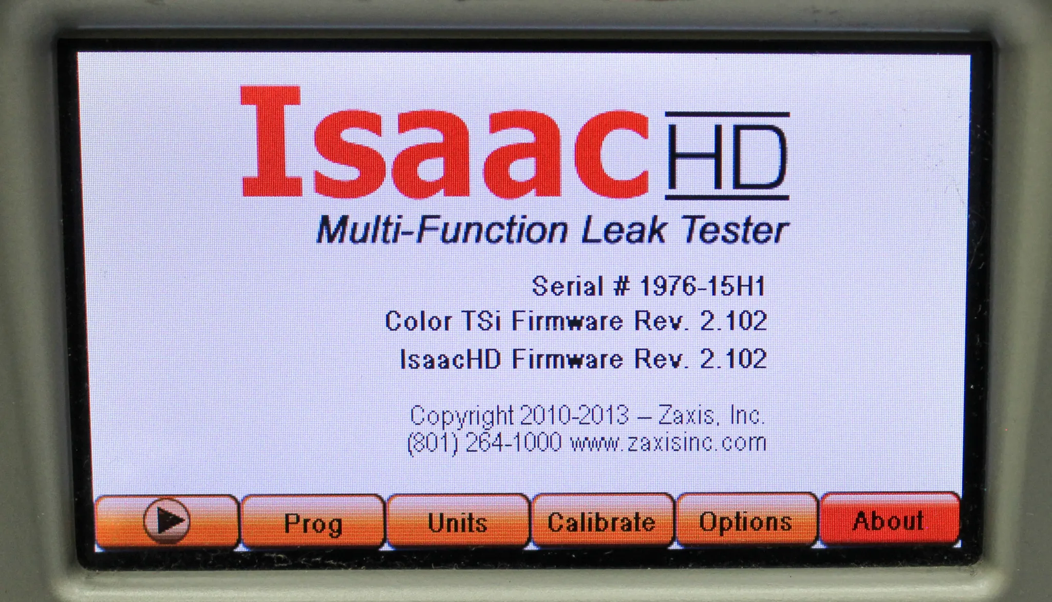 Zaxis Issac-HD-PD Multi-Function Leak Tester