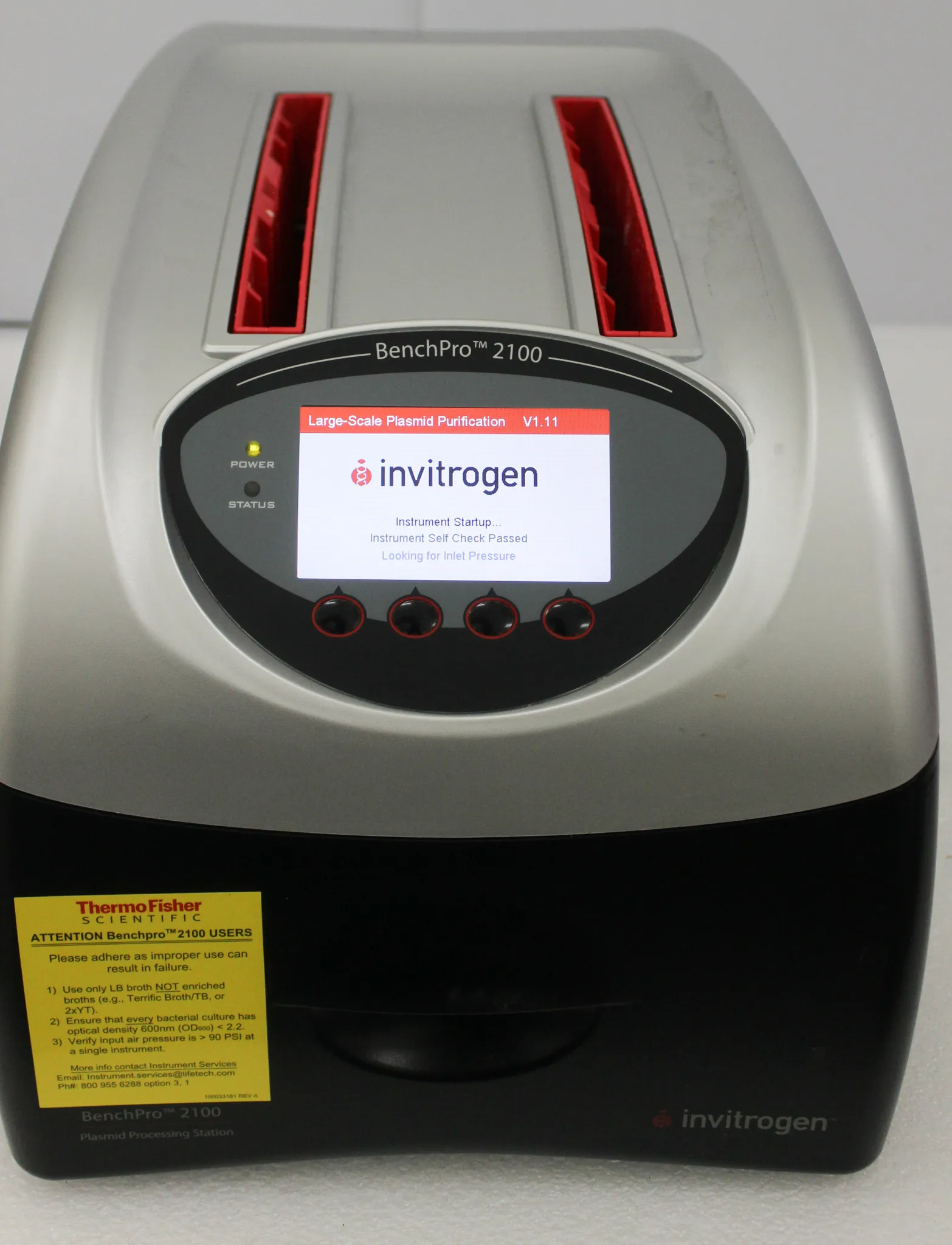 Invitrogen BenchPro 2100 Plasmid Purification System DNA Purification Unit