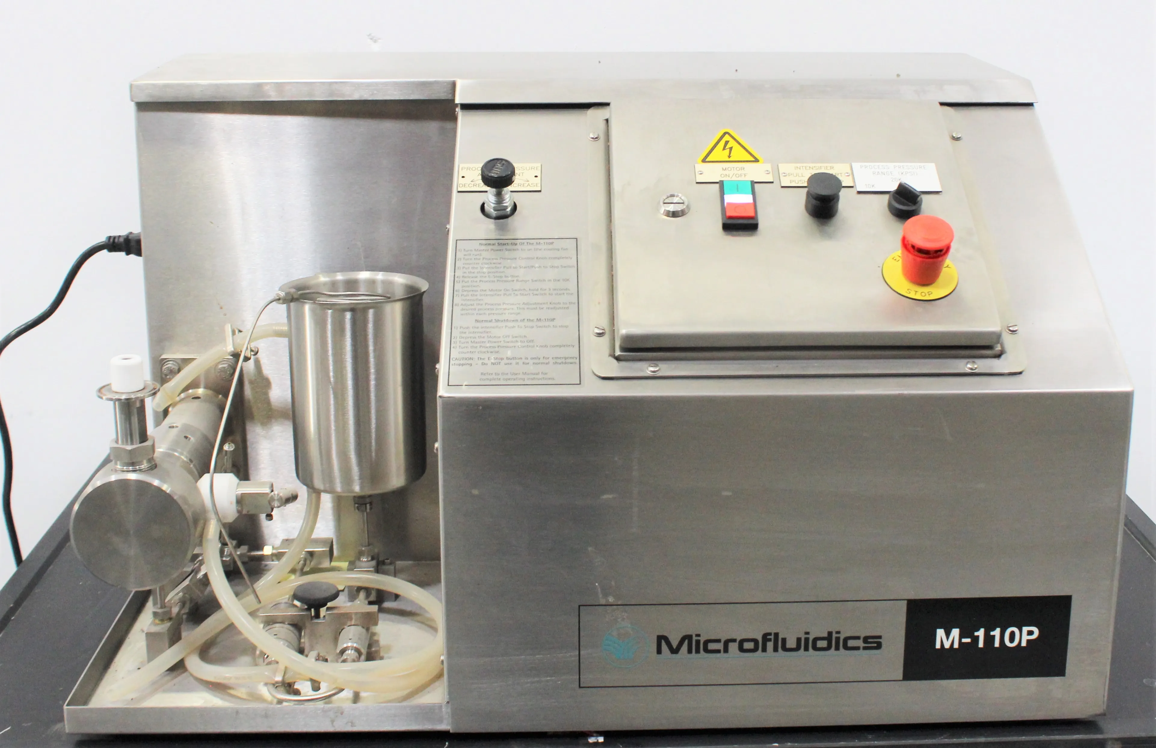 Microfluidizer M110P 20K Homogenizer