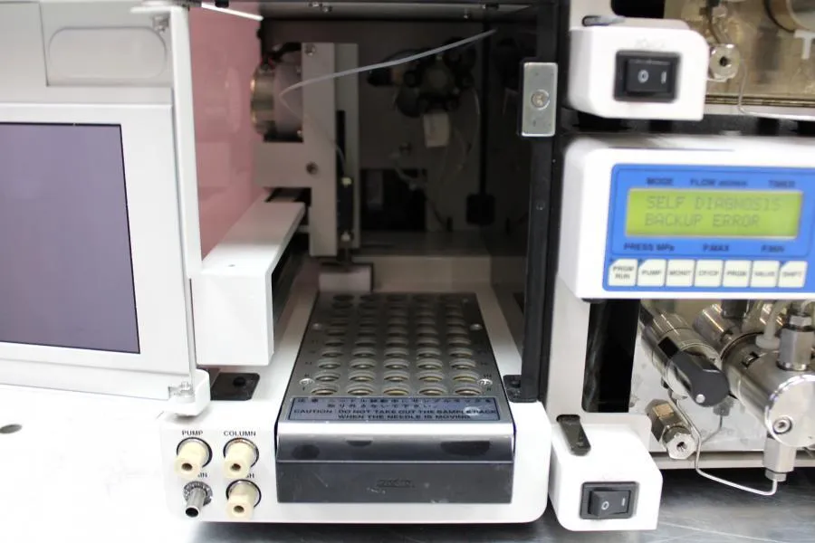 JASCO HPLC incl:DG-1580-53,LC-NET/ADC,UV-2075,LV-2080-03,PU-2080 x2,AS-2055i