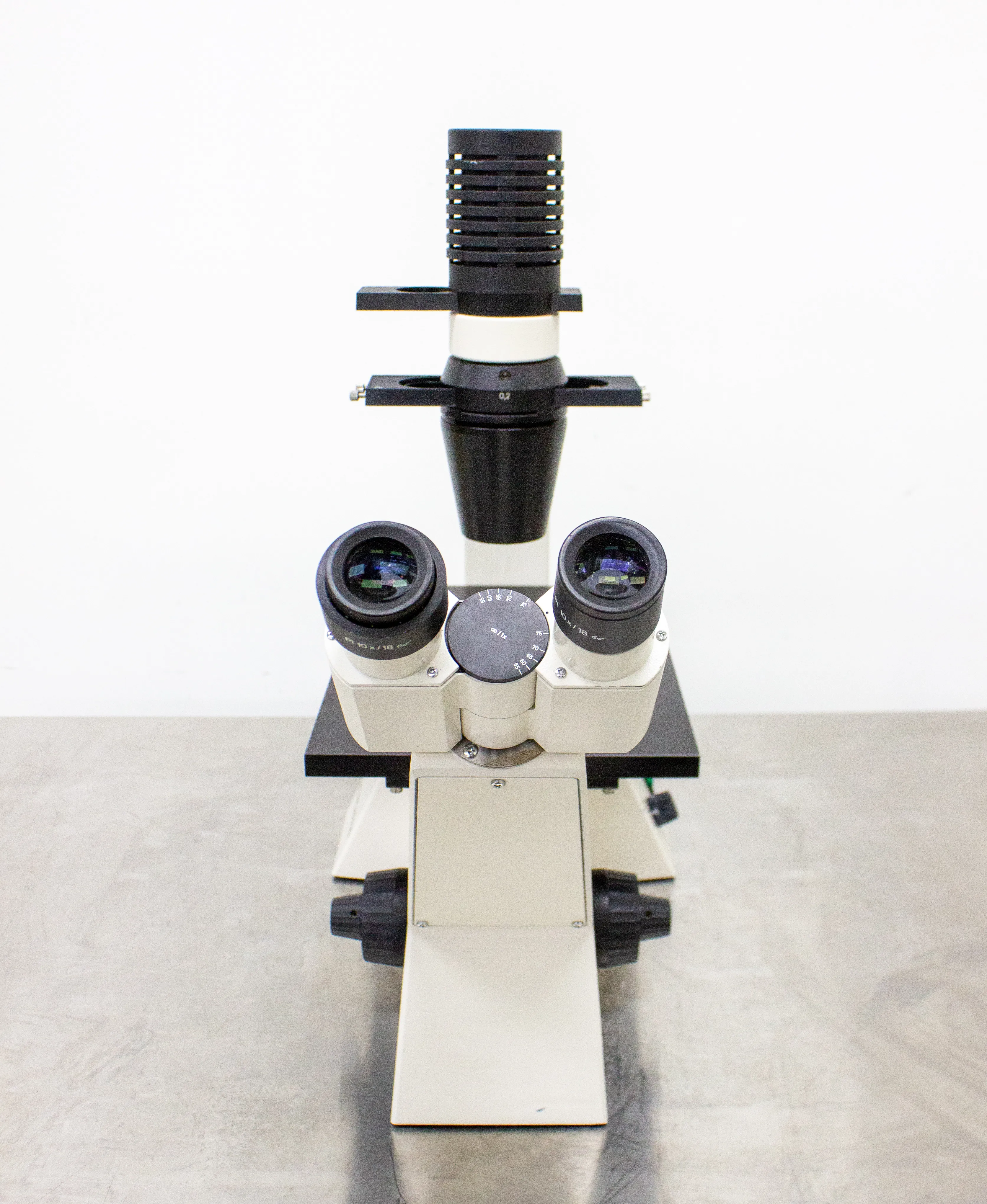 Carl Zeiss Invertoskop Inverted Phase Contrast Microscope 451201