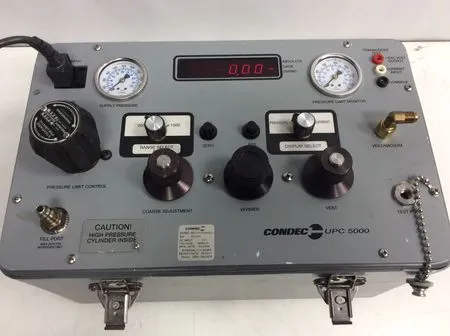 Condec UPC5000BBCA Pressure Calibration Standard - Used Laboratory & Medical Equipment