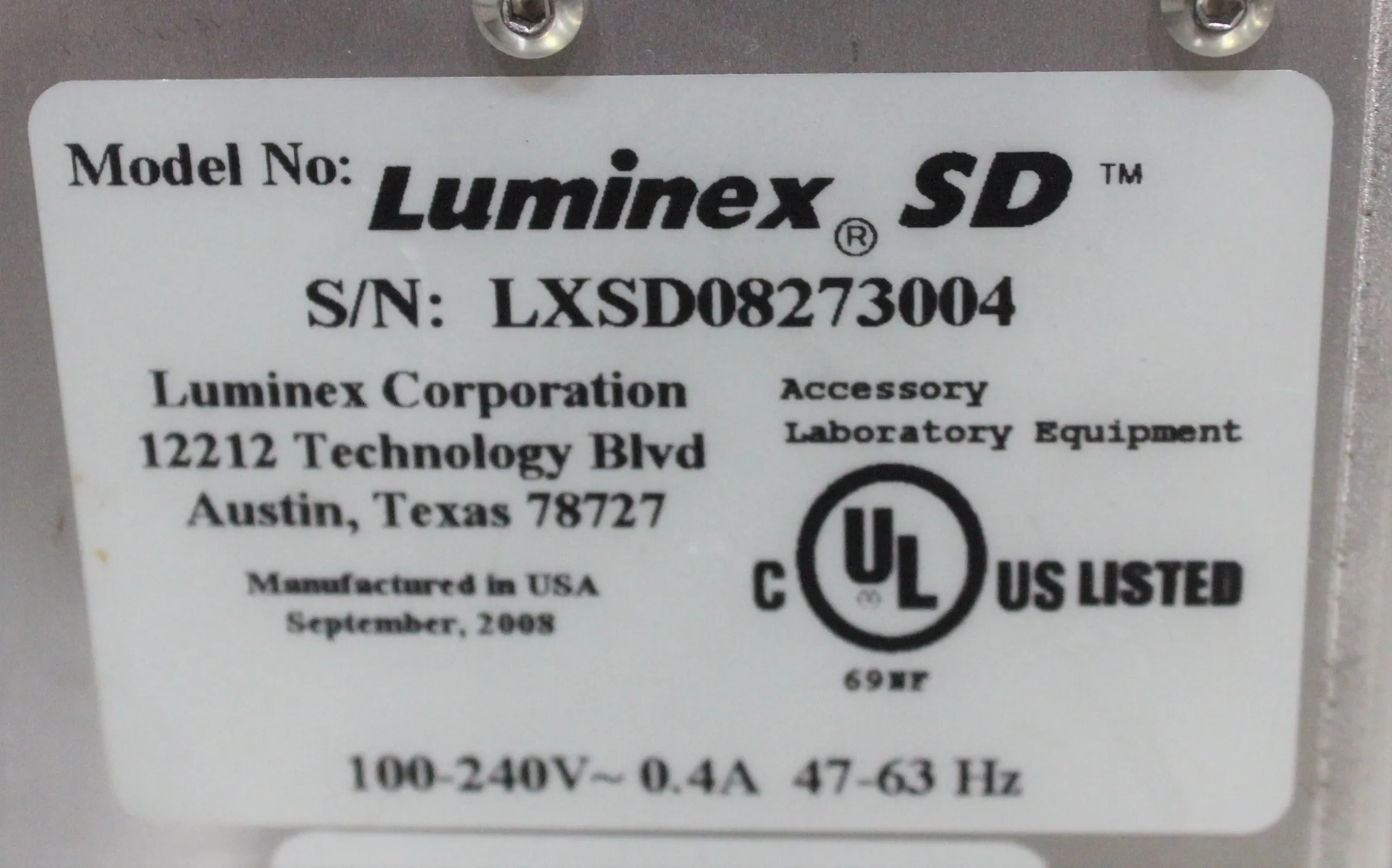 Luminex 200 Cell Analyzer - Used Luminex Model in Excellent Condition