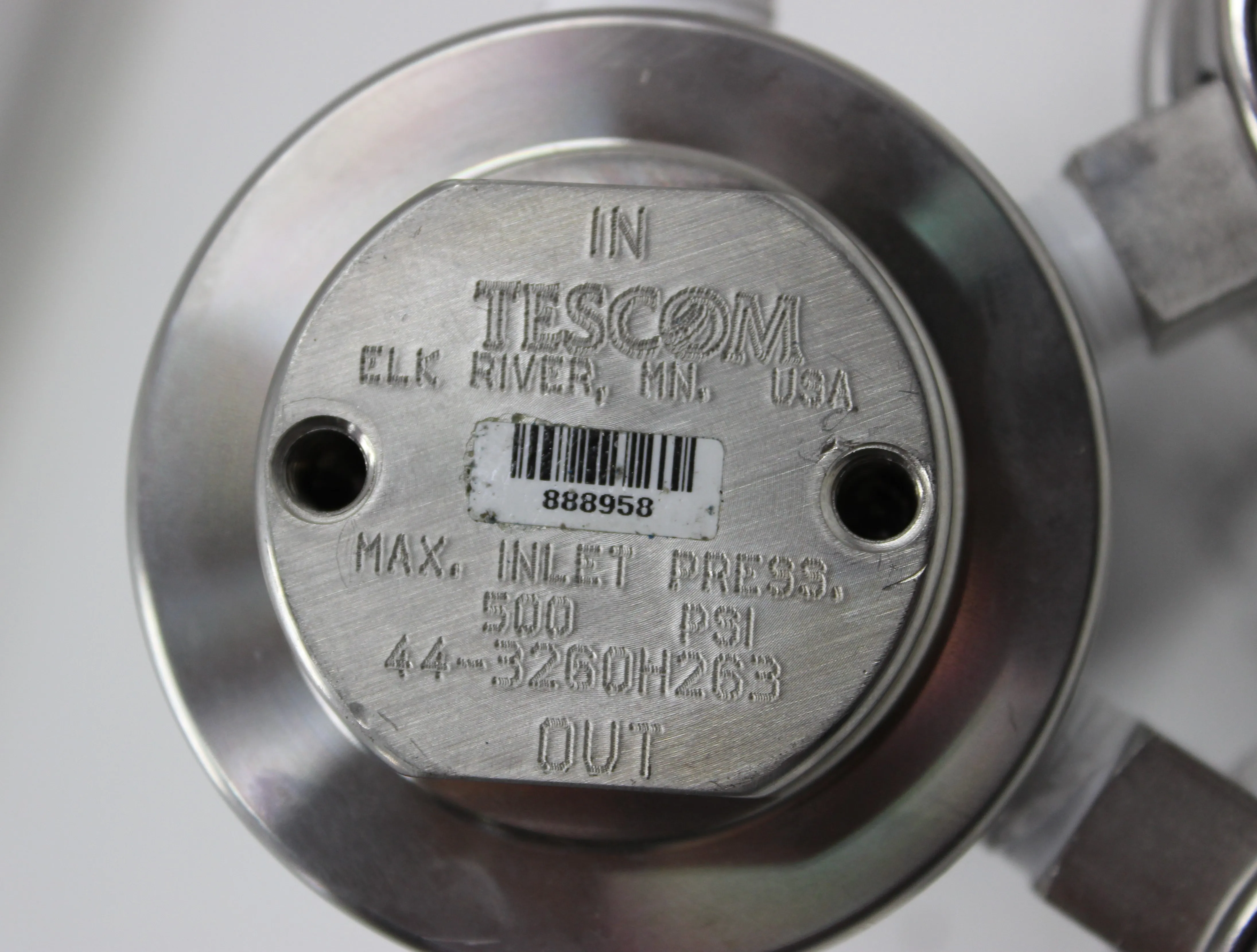 Tescom Regulator 44-3260H263 - Used Laboratory Equipment