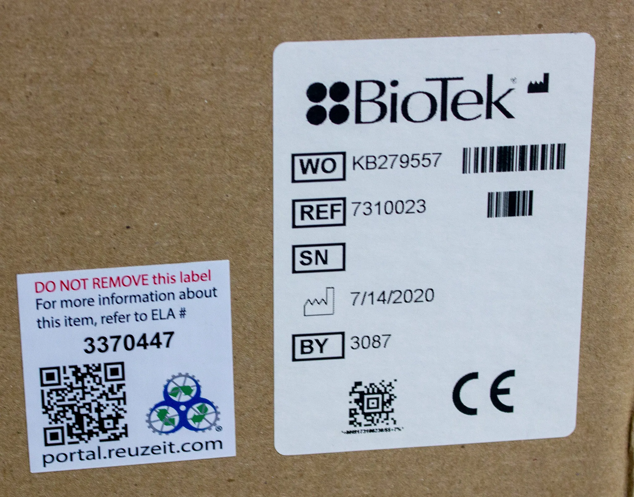 BioTek 7310023 Stack Set for Biostack Microplate Stacker