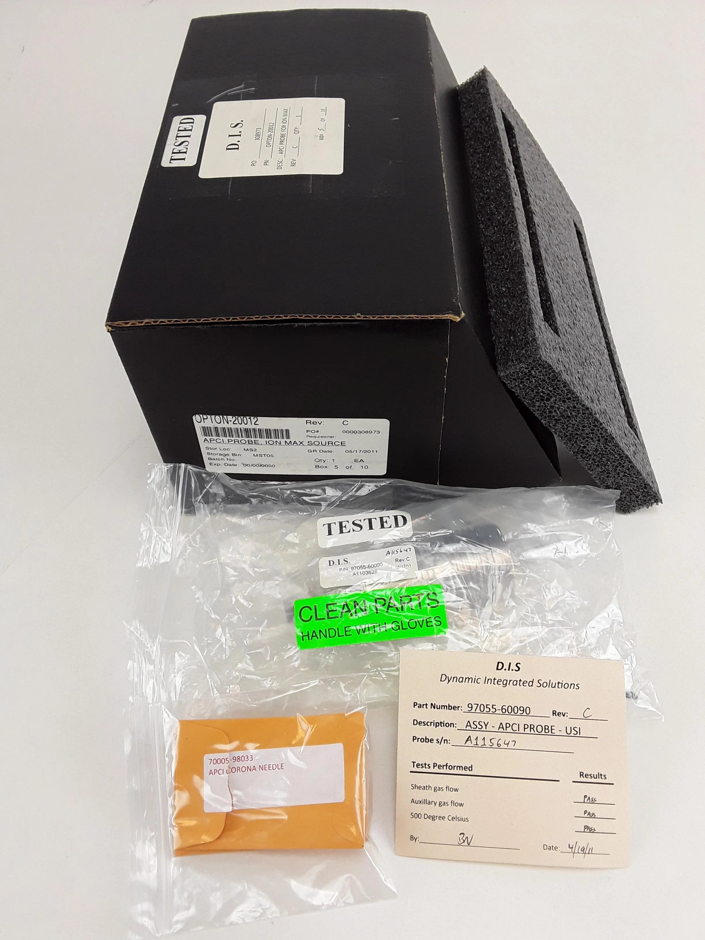 DIS Hesi Probe Mark2 32G Metal Opton-200060 for Heated Electrospray Ionization