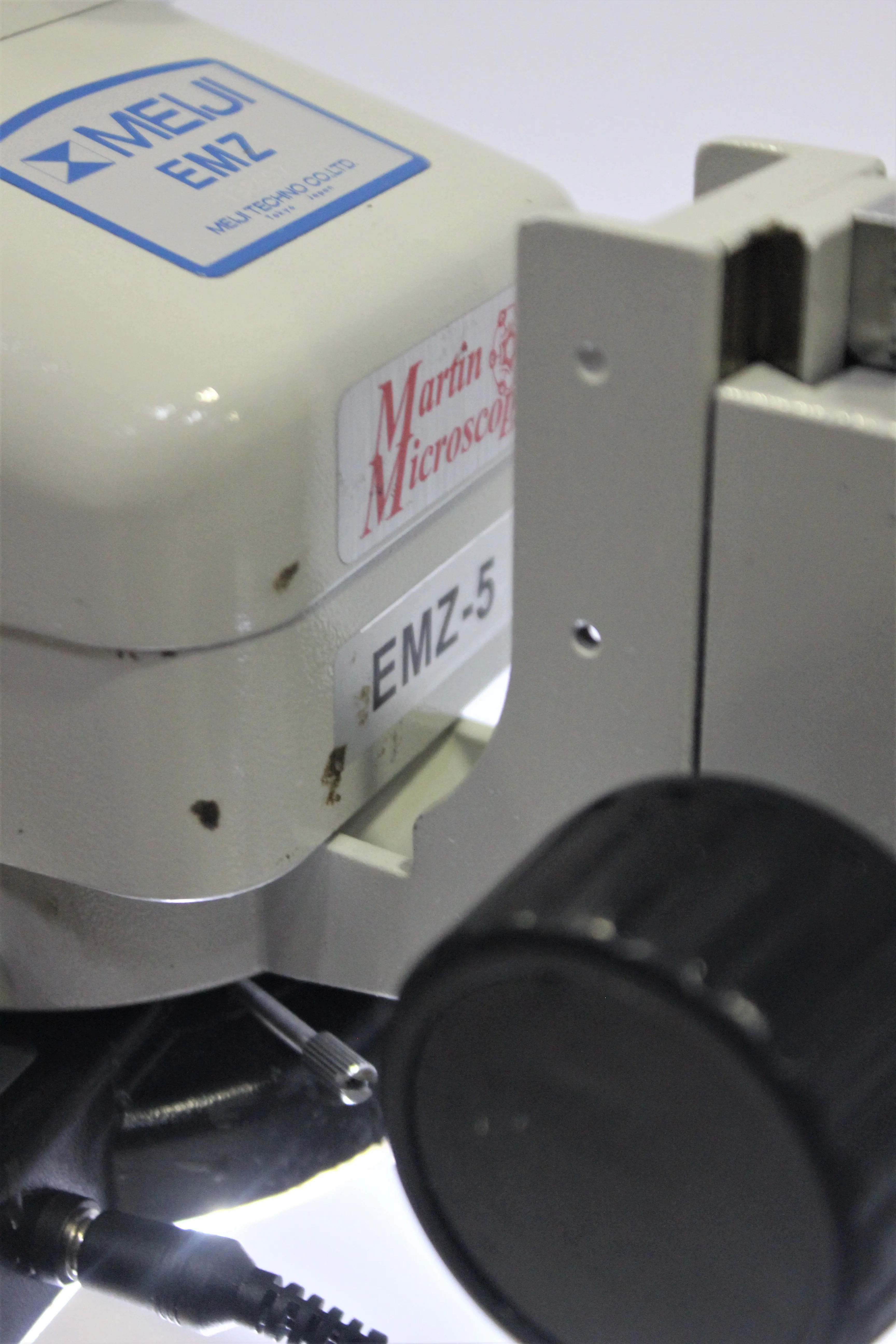 Meiji EMZ-5 Microscope with Greenough Optics and High Resolution Imaging