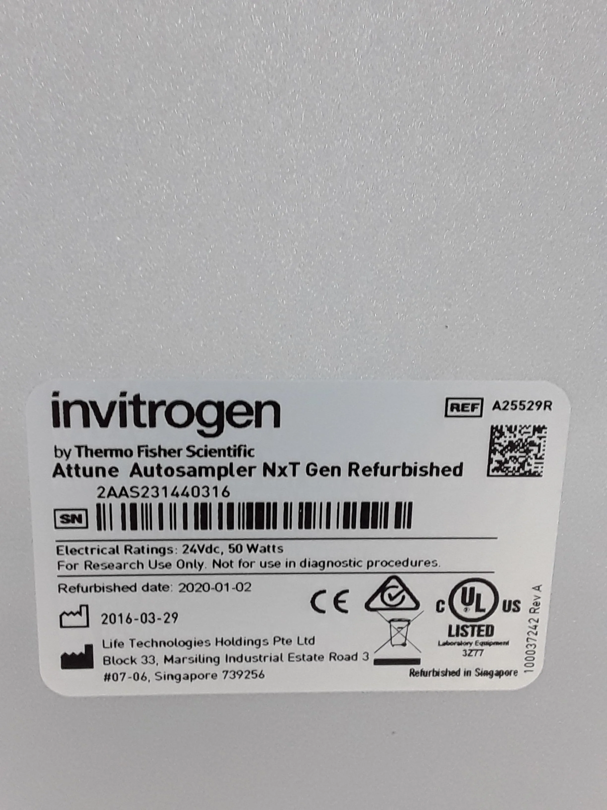 Invitrogen Attune NxT Gen Autosampler