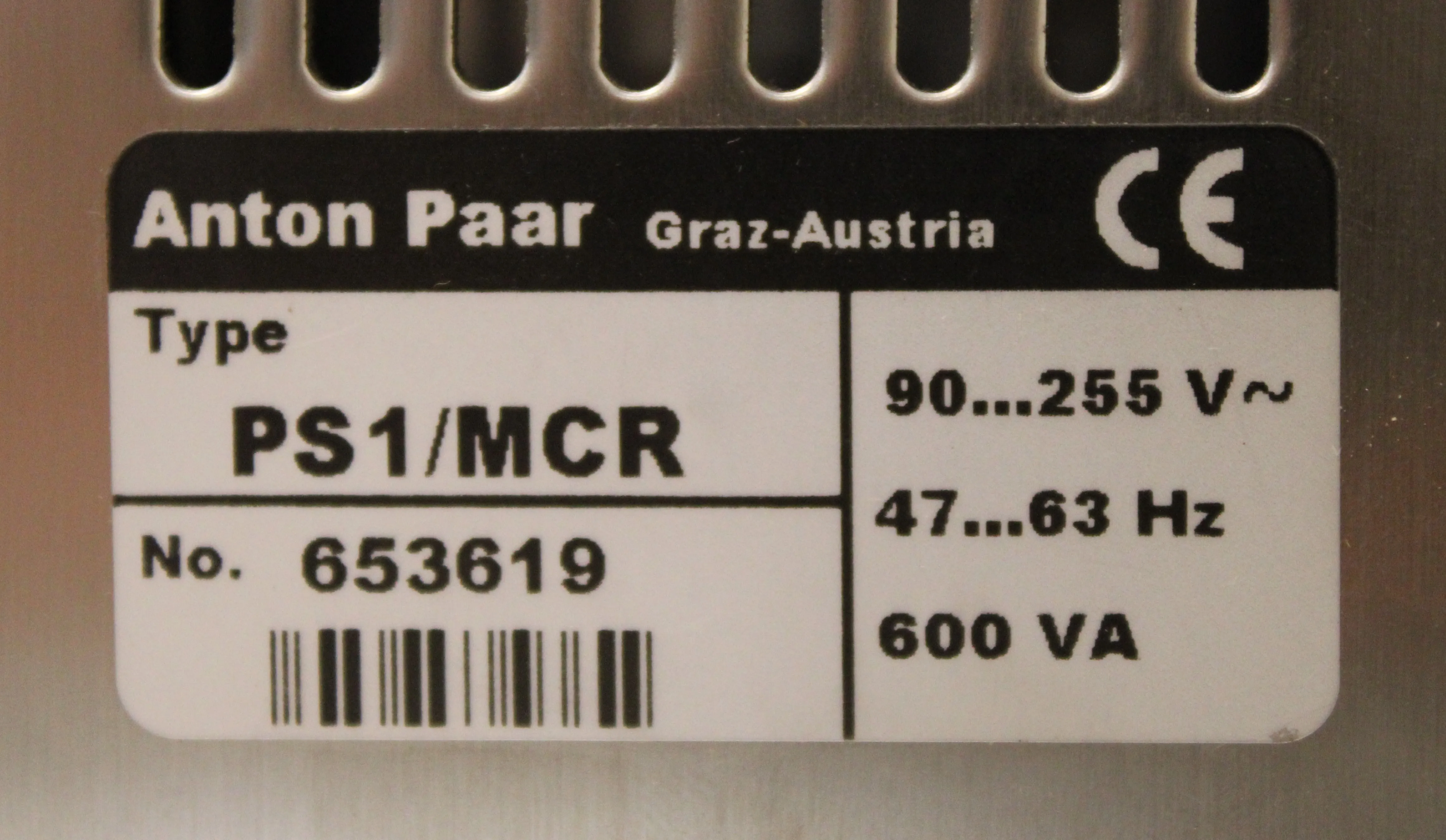 Anton Paar PS1/MCR Power Supply - Used Laboratory Equipment