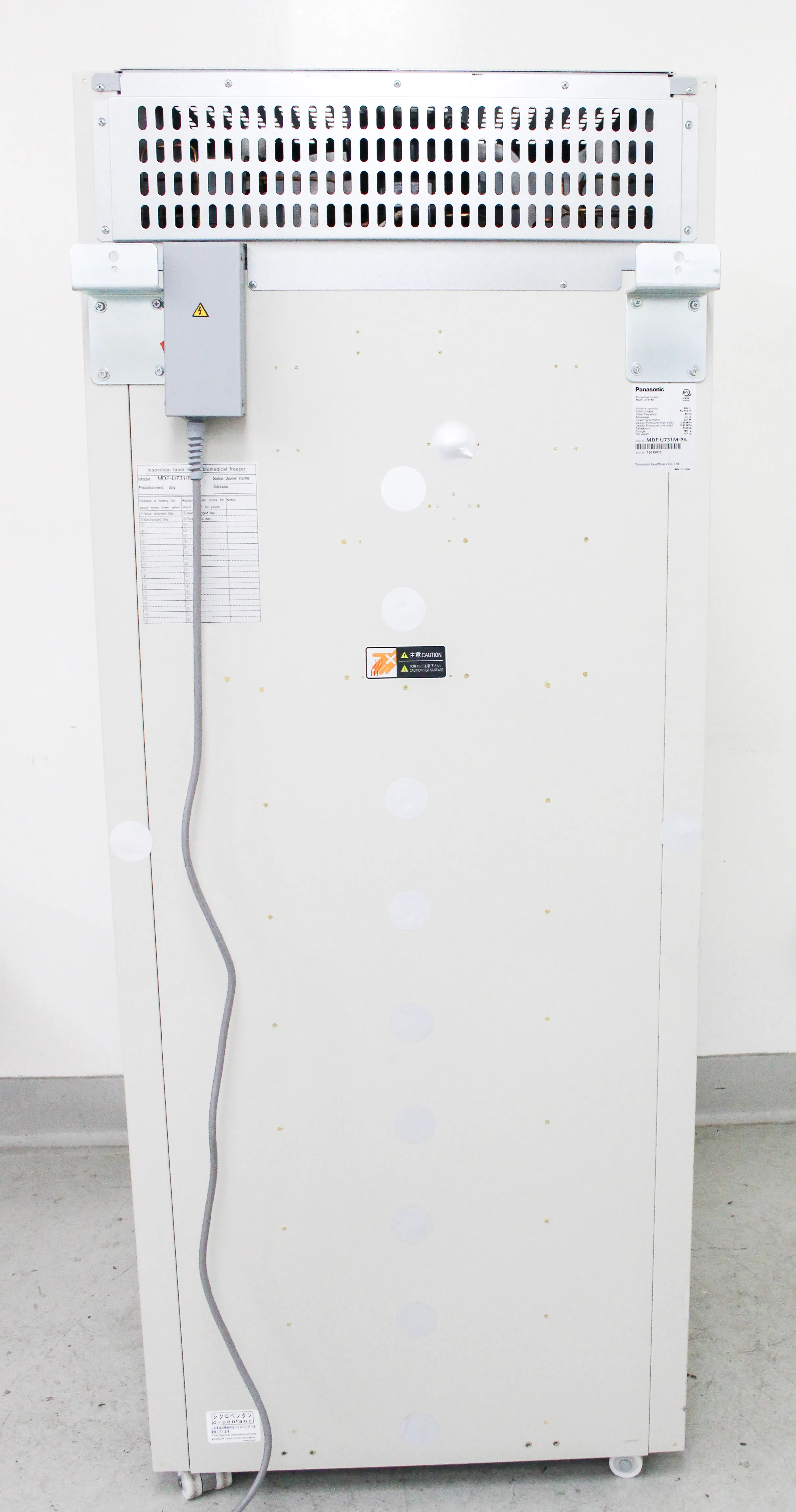 Panasonic Upright -30C, Biomedical Freezer Model MDF-U731M