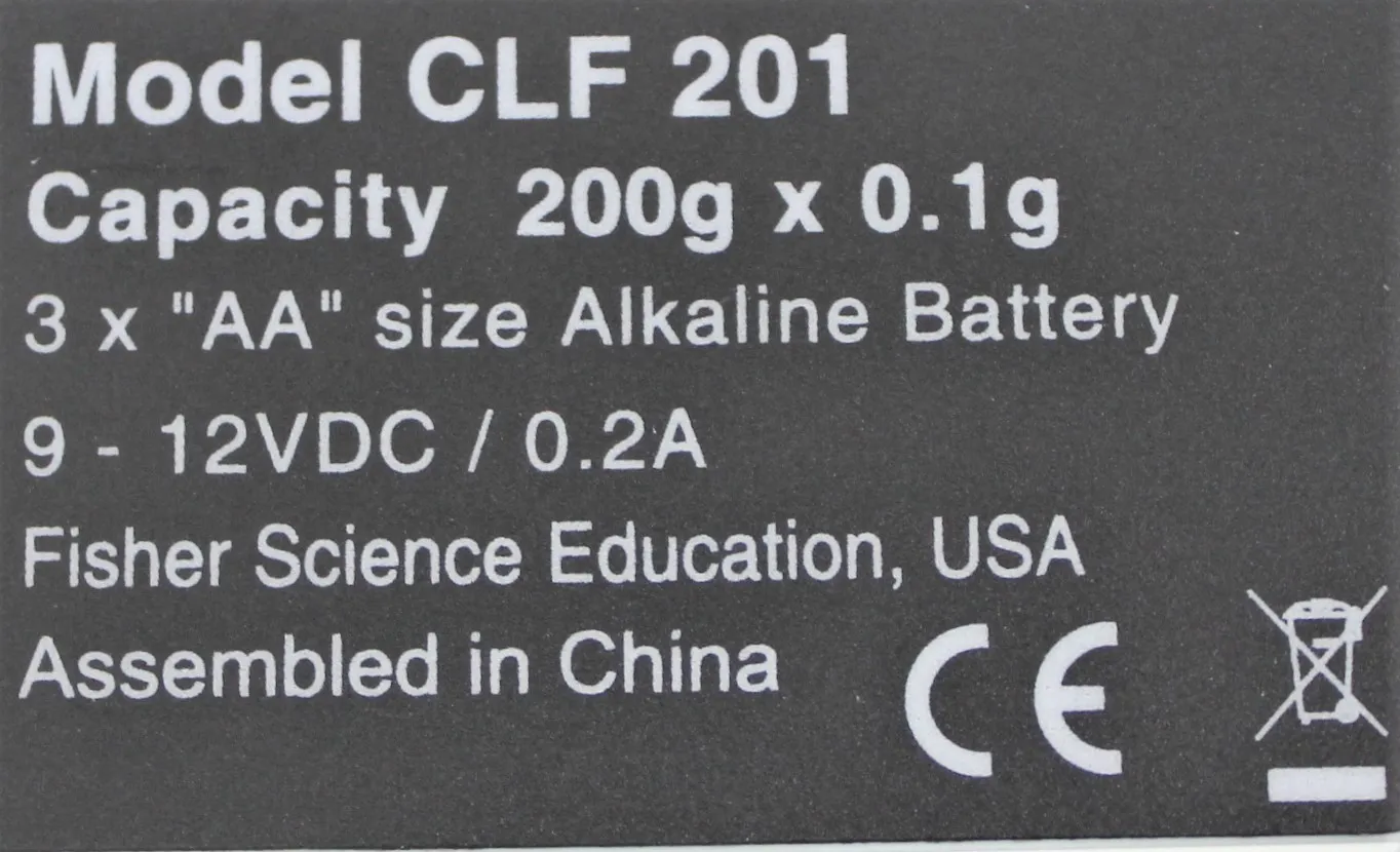 Fisher Science Education CLF201 Compact Balance