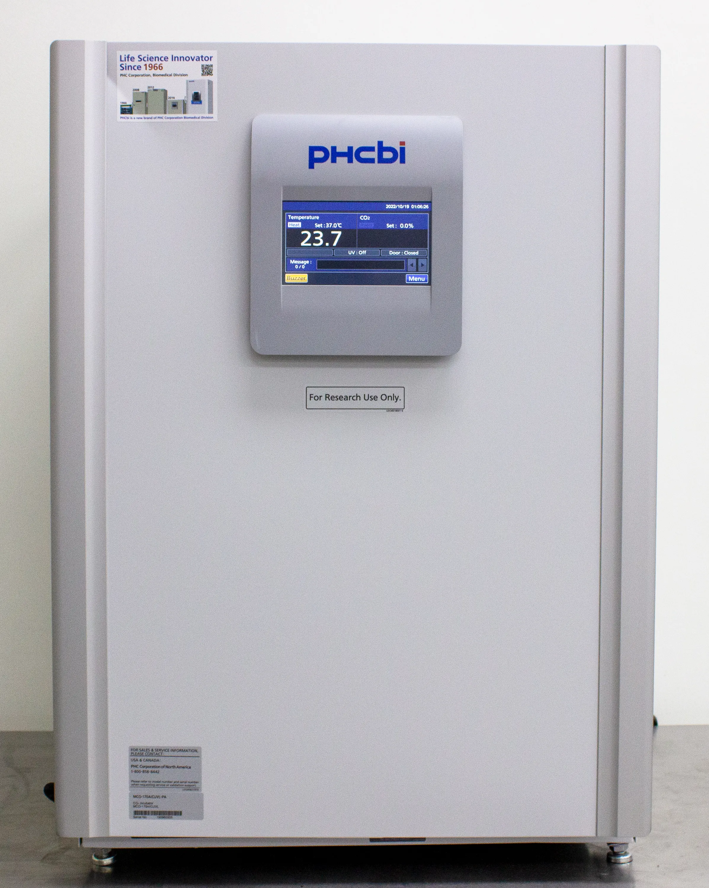 PHCBI CO2 Incubator Model MC0-170AICUVL-PA