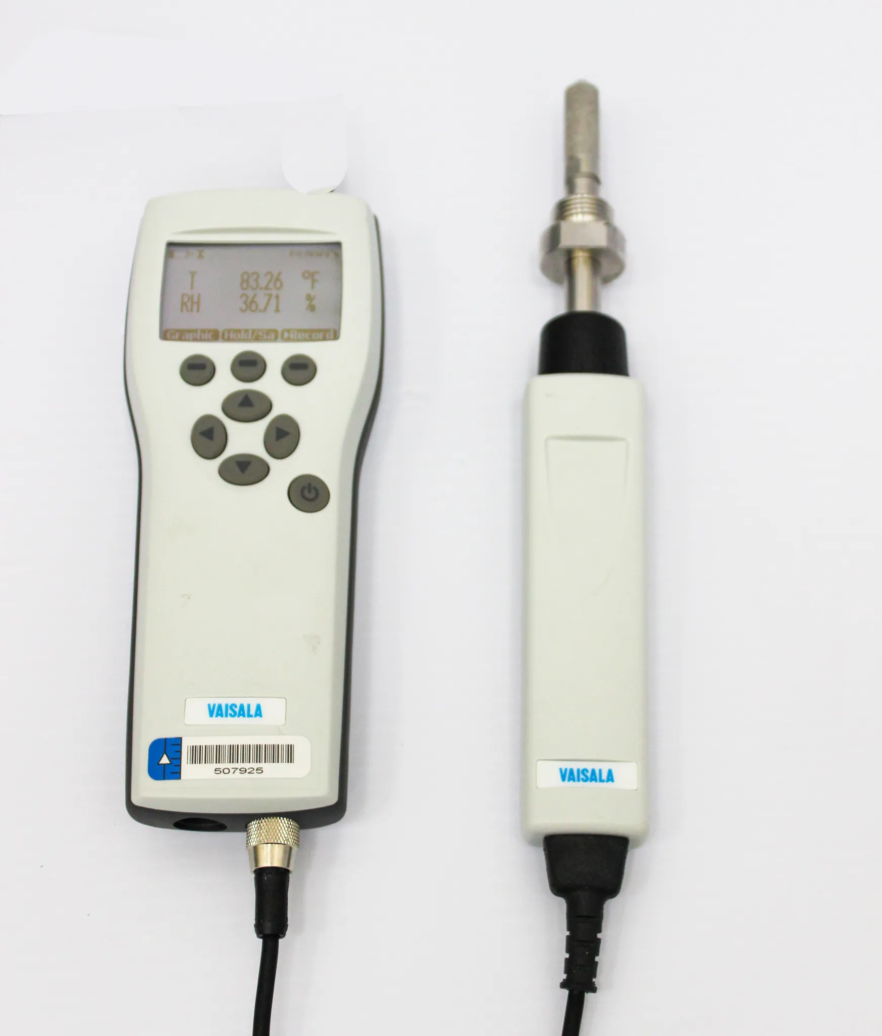 Vaisala DM70 Handheld Dewpoint Meter with Probe and USB Cable