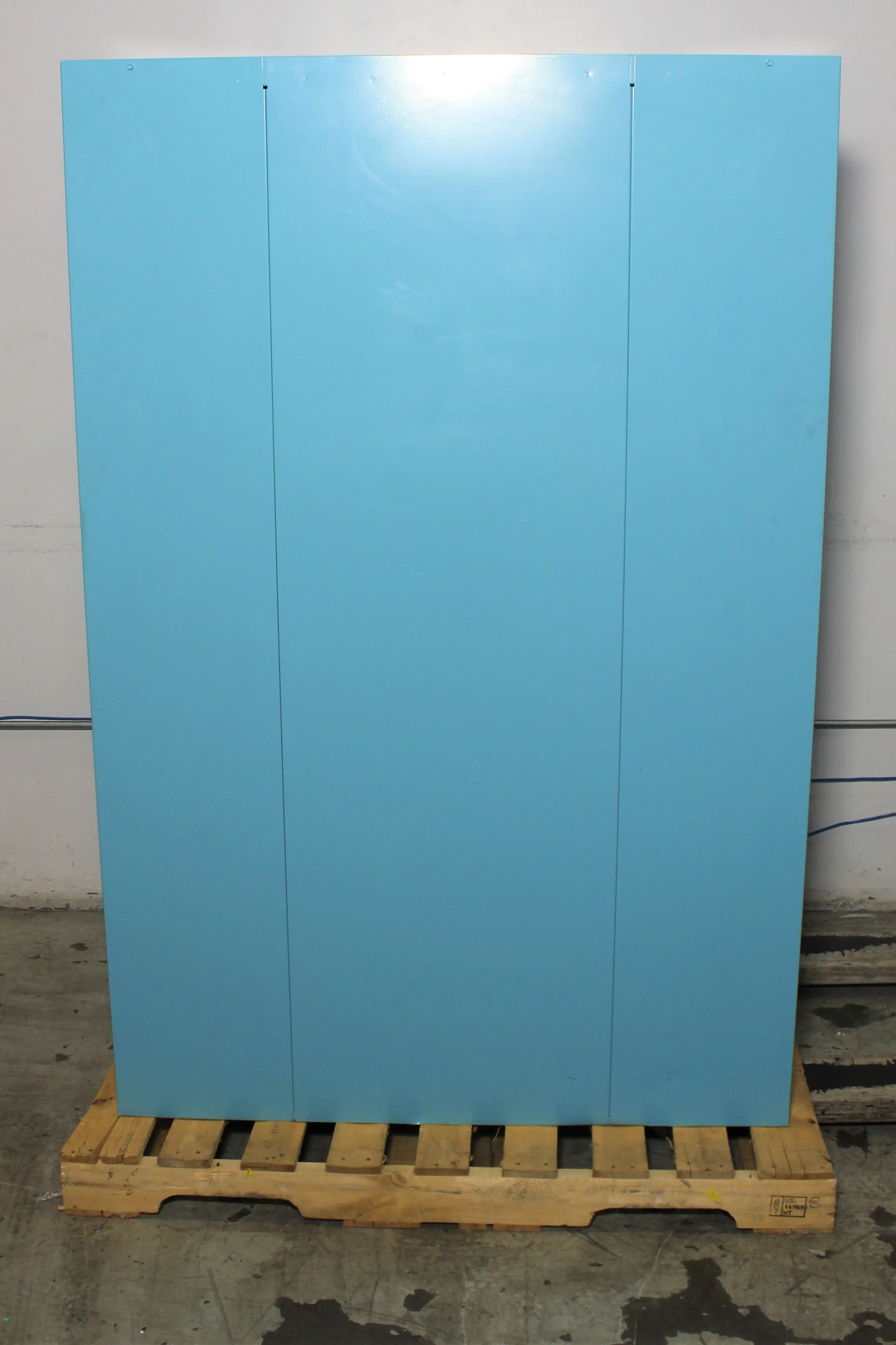 Justrite Blue Steel Acids & Corrosives Storage Cabinet 90 Gallons 899002 RM09607