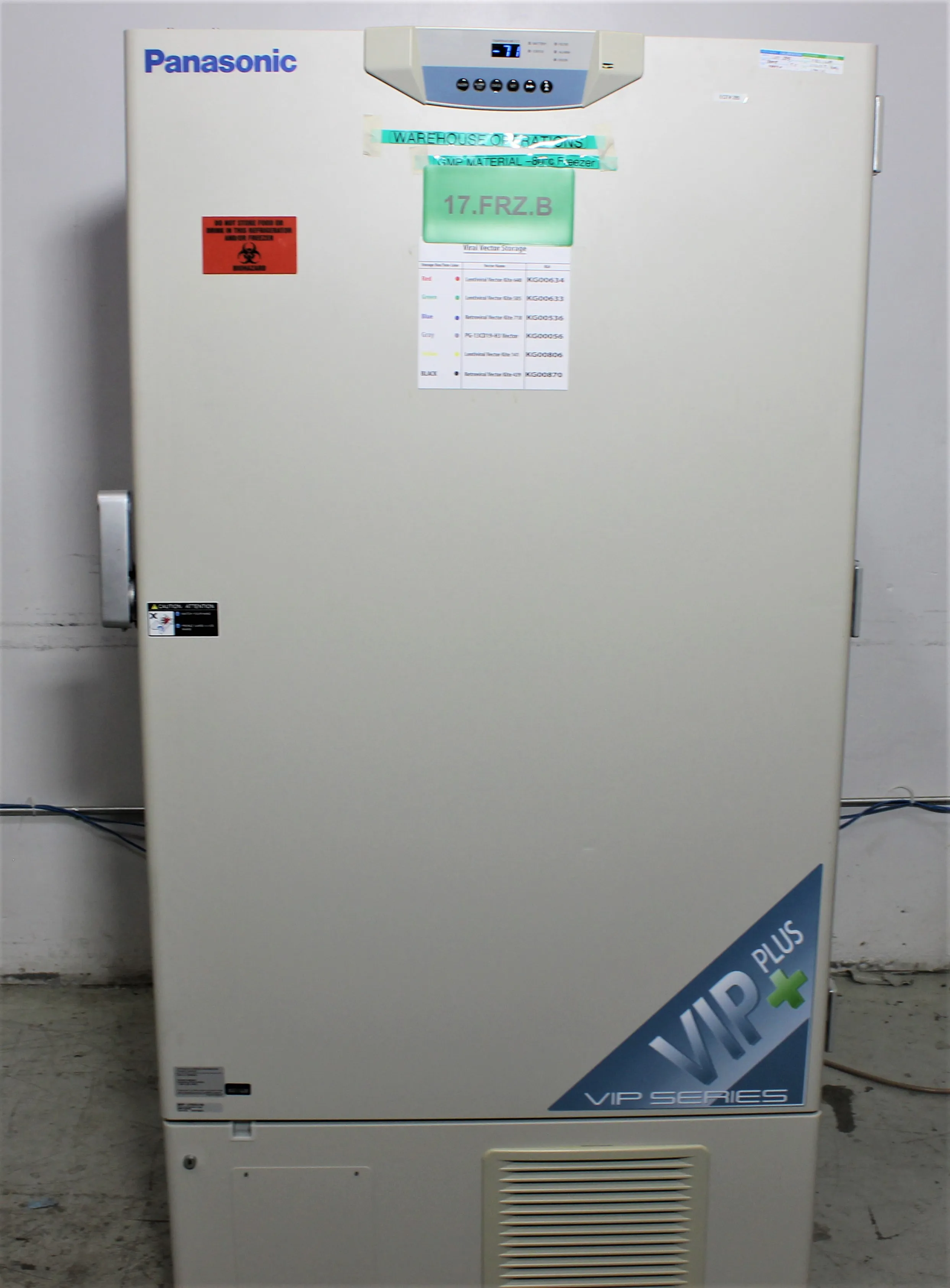 Panasonic MDF-U76VA-PA Ultra-Low Temperature Freezer