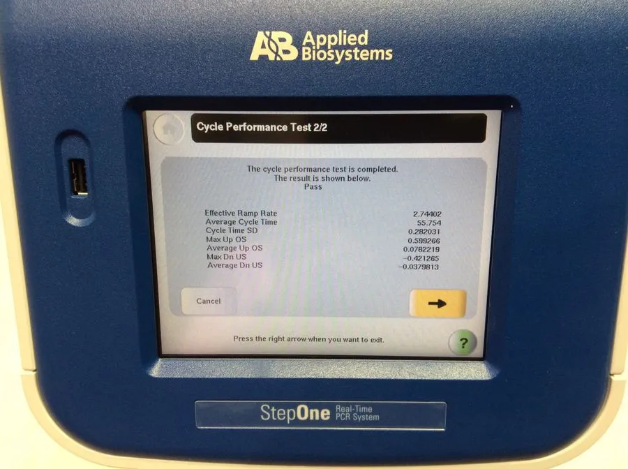 Applied Biosystems StepOne Real-Time PCR System 48-well