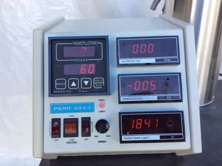 PARR Pressure Reactor with 4843 Temperature Controller - Used Lab Equipment