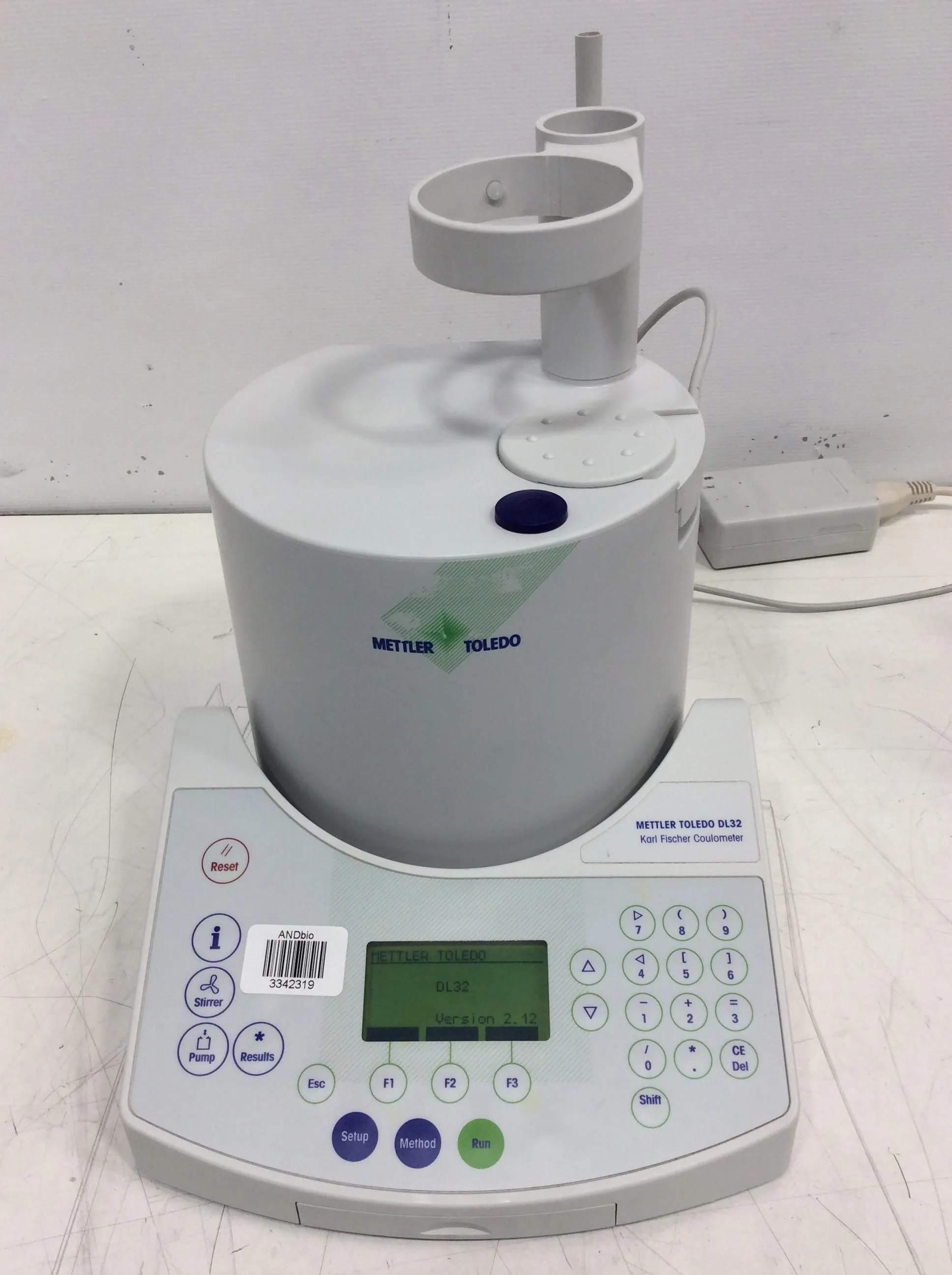 Mettler-Toledo Coulometer DL32 Karl Fischer Titrator