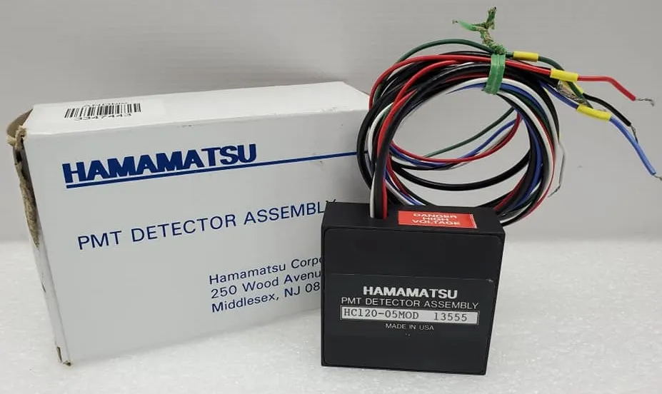 Used Hamamastu PMT Detector Assembly HC120-05MOD 135555