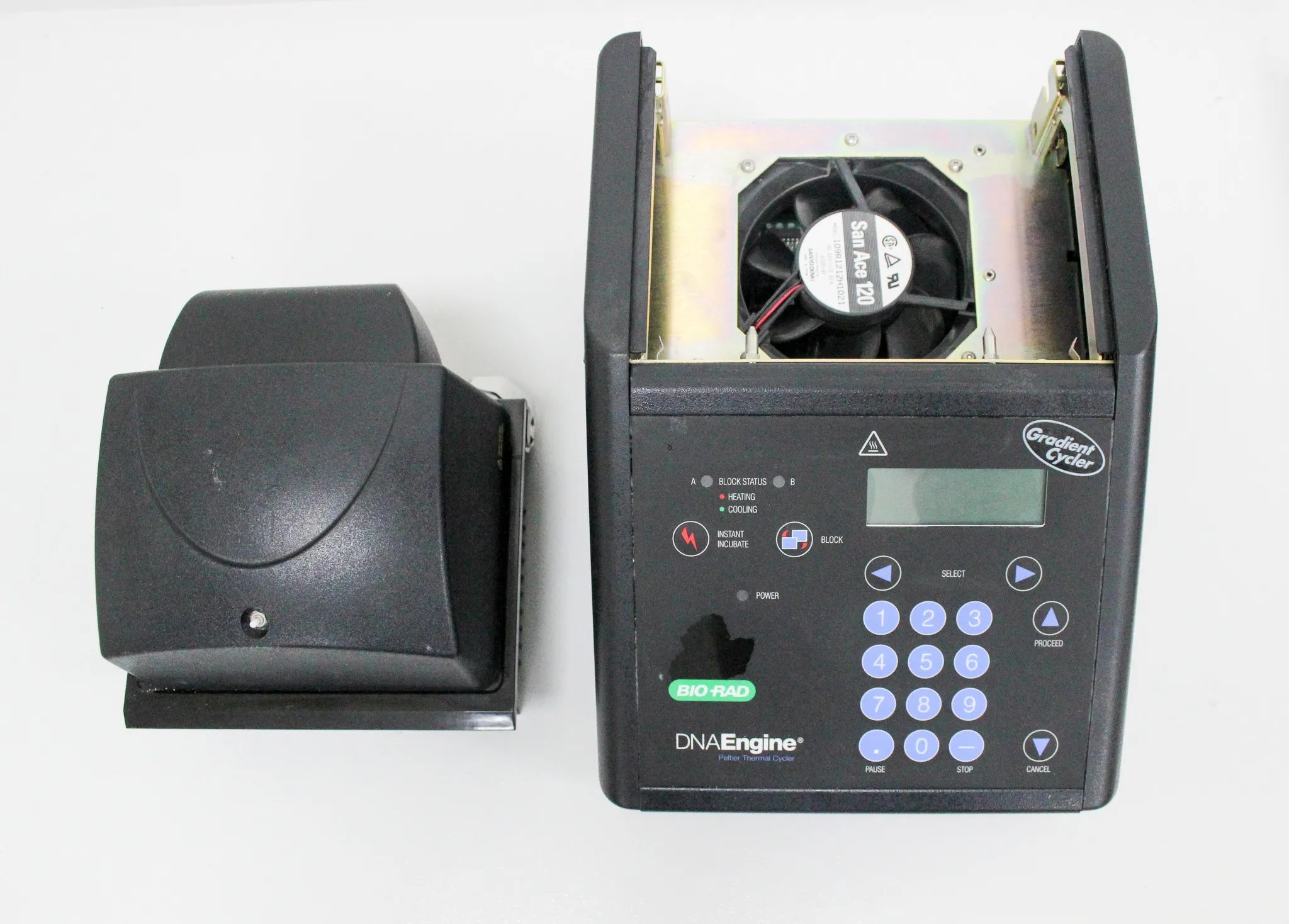 BioRad PTC-200 DNA Engine Thermal Cycler with Alpha Unit Block Assembly RPN06912