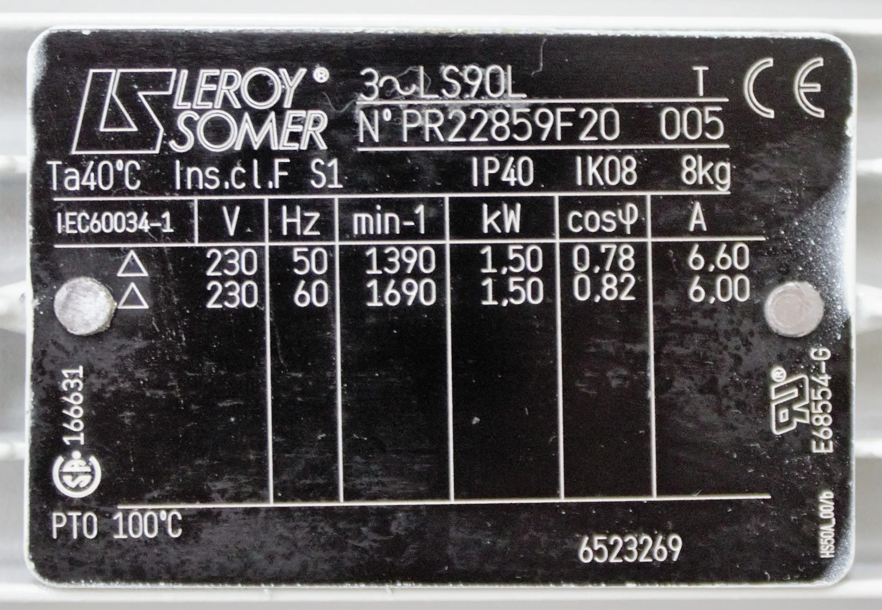 Leybold Sogevac SV 40-65BIFC Rotary Vane Vacuum Pump