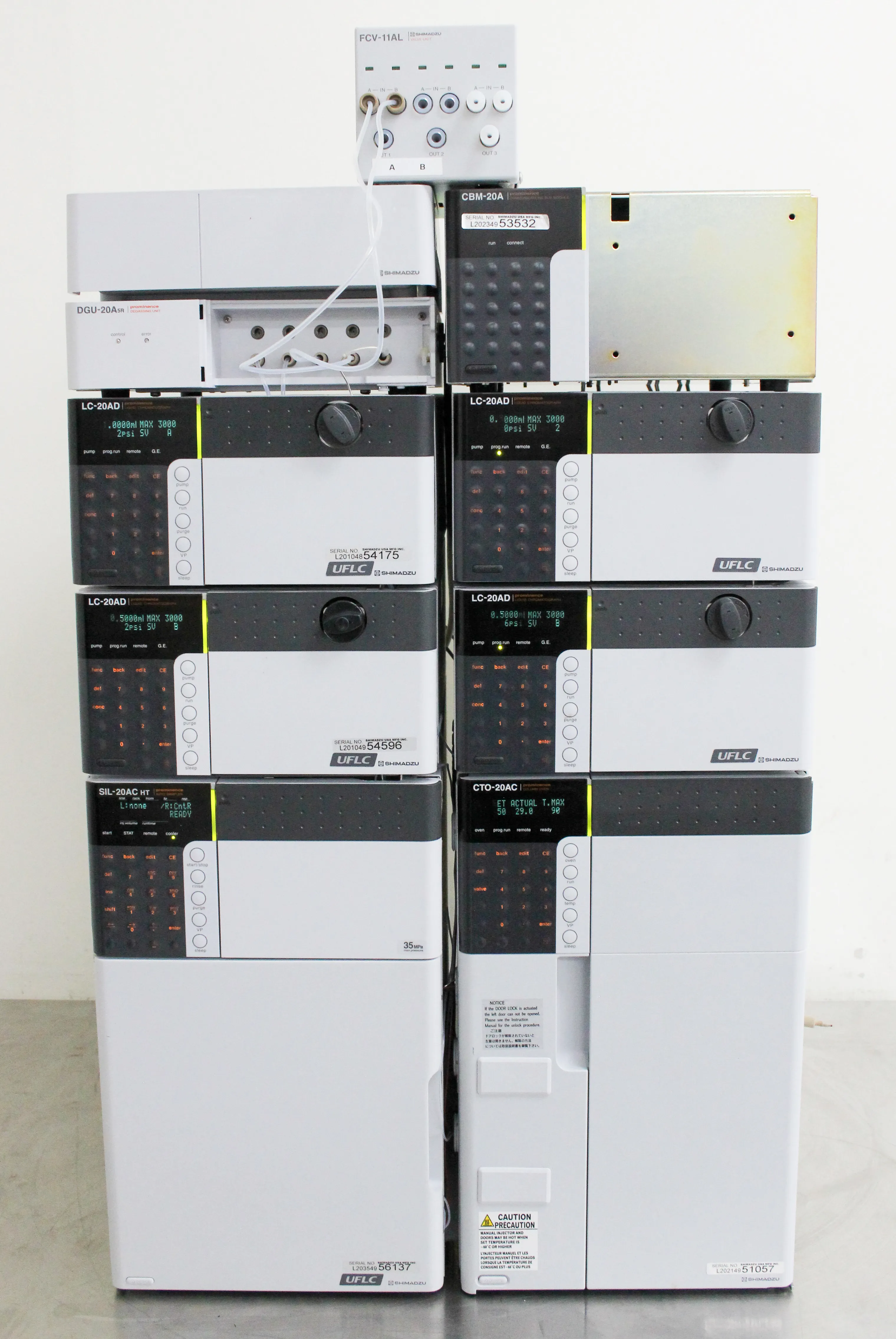 Shimadzu Prominence UFLC HPLC System