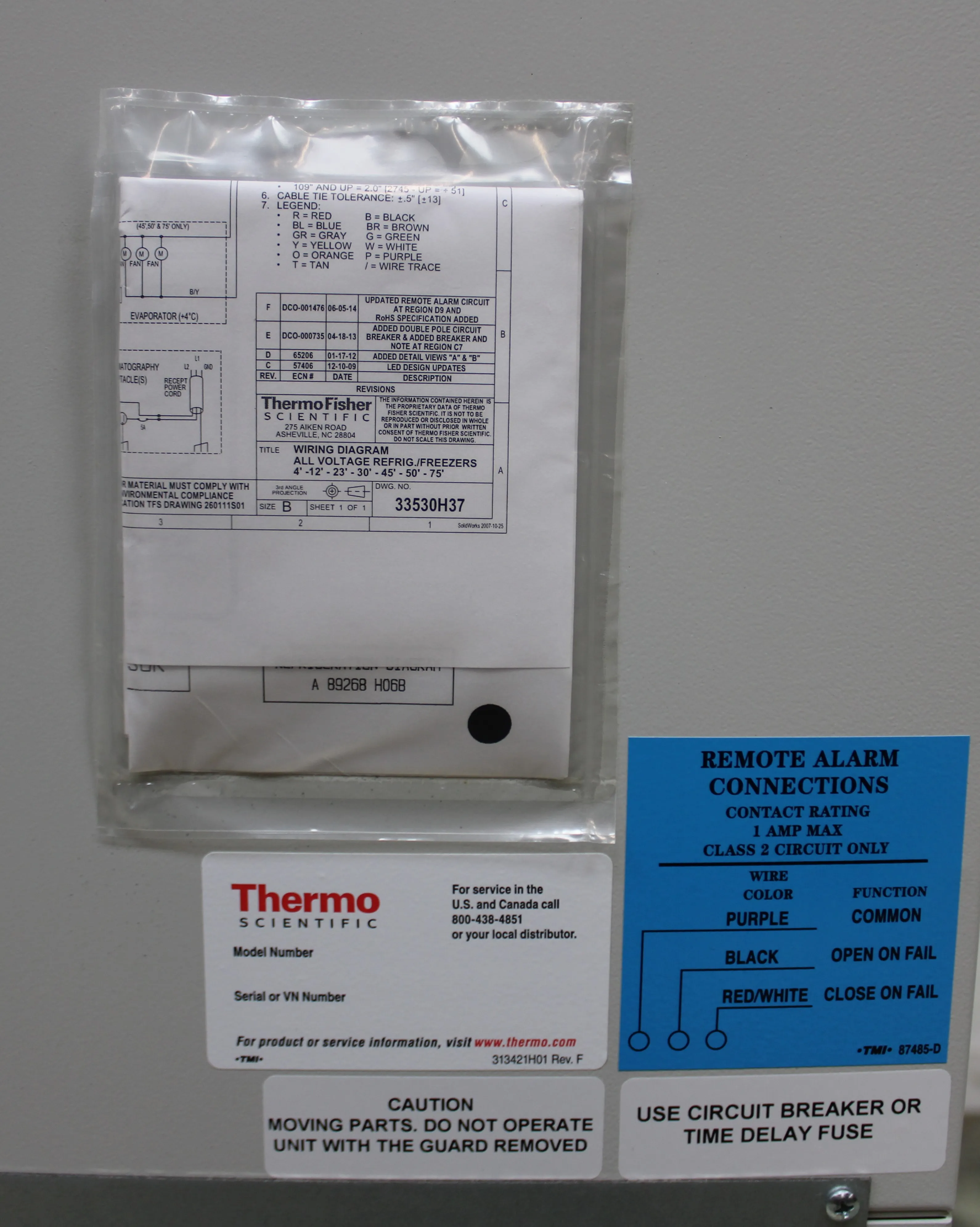 Thermo Fisher +4C Refrigerator RGL404V