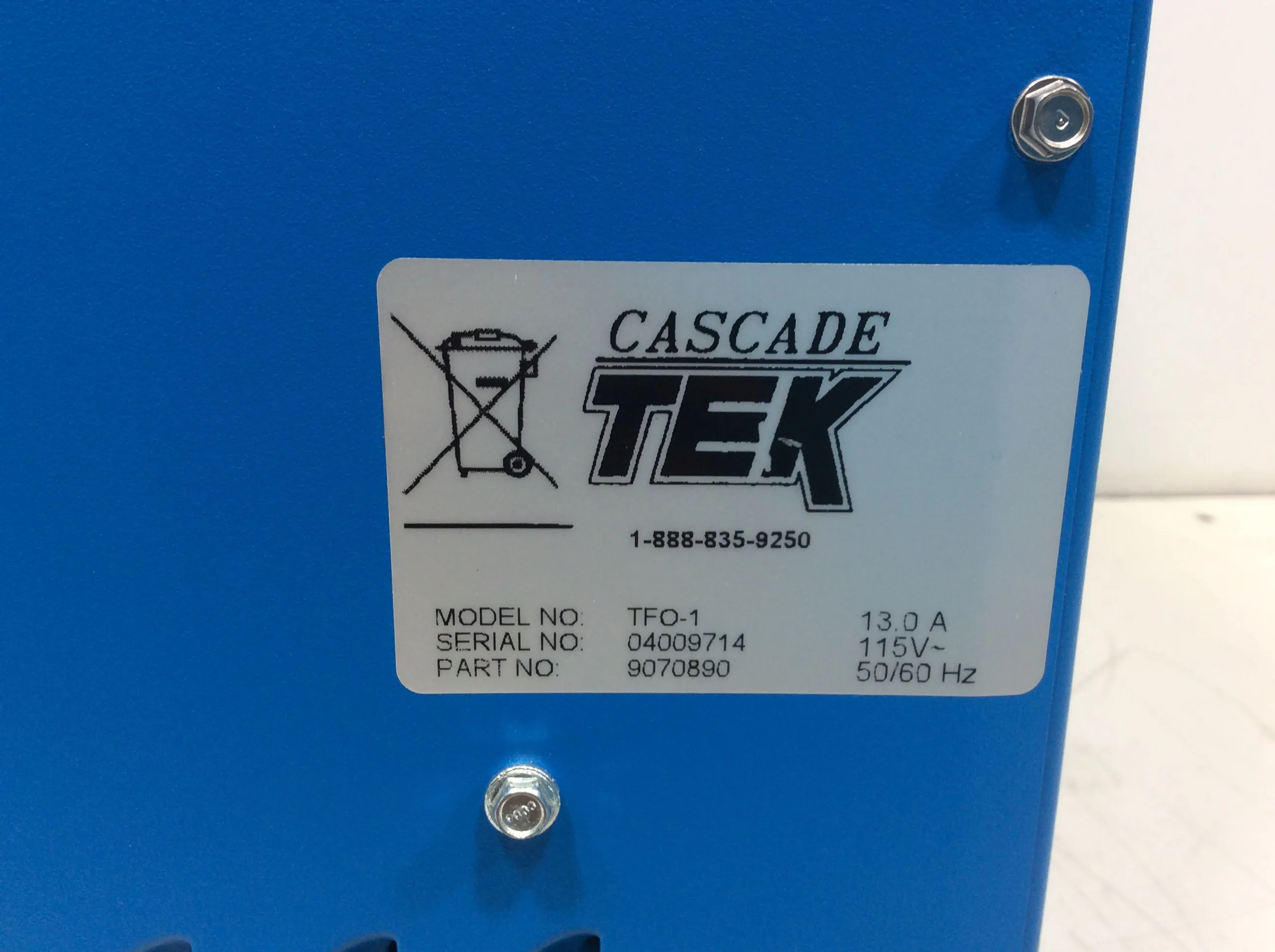 Cascade Tek TFO-1 Forced Air Lab Oven