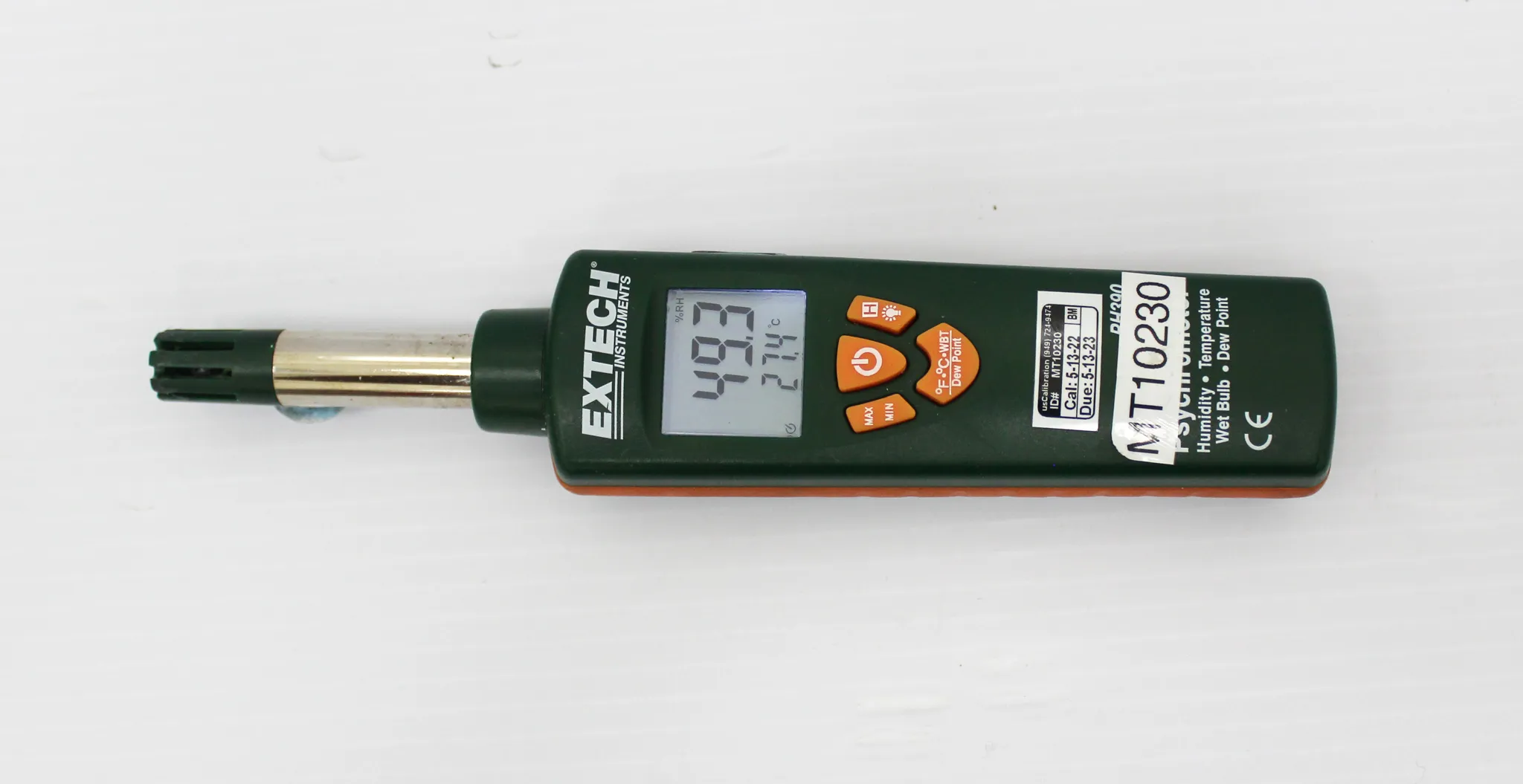 Extech RH390 Precision Psychrometer & 407123 Hot Wire Thermo-Anemometer