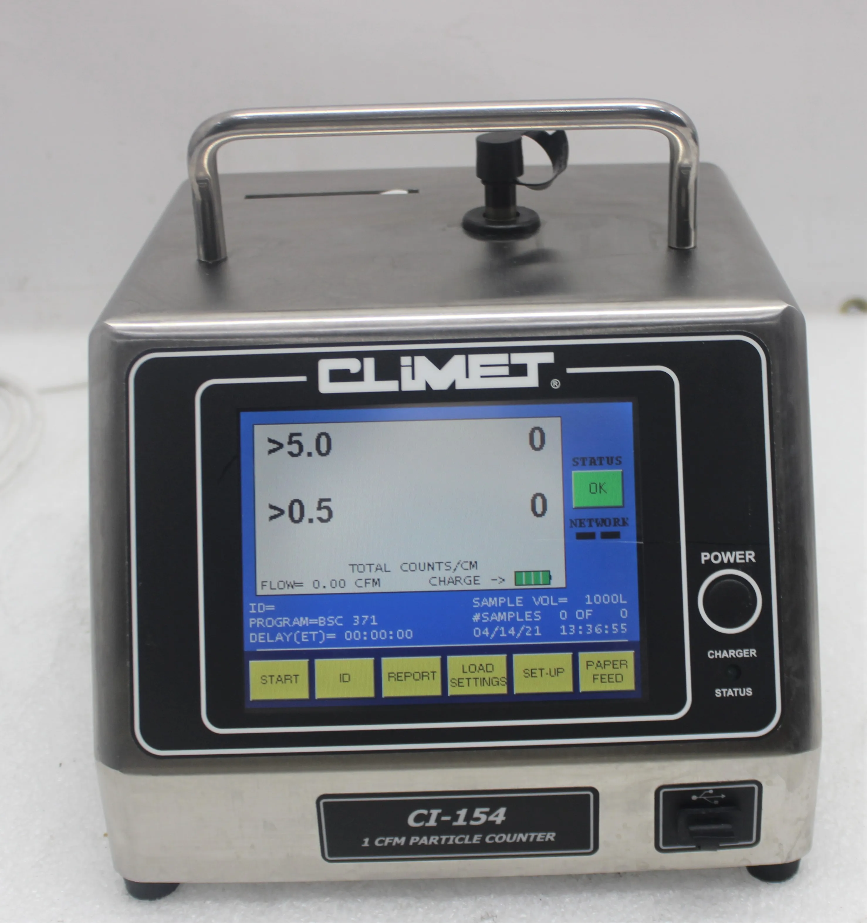 Climet Instruments CI-154-01 Particle Size Analyzer 1CFM