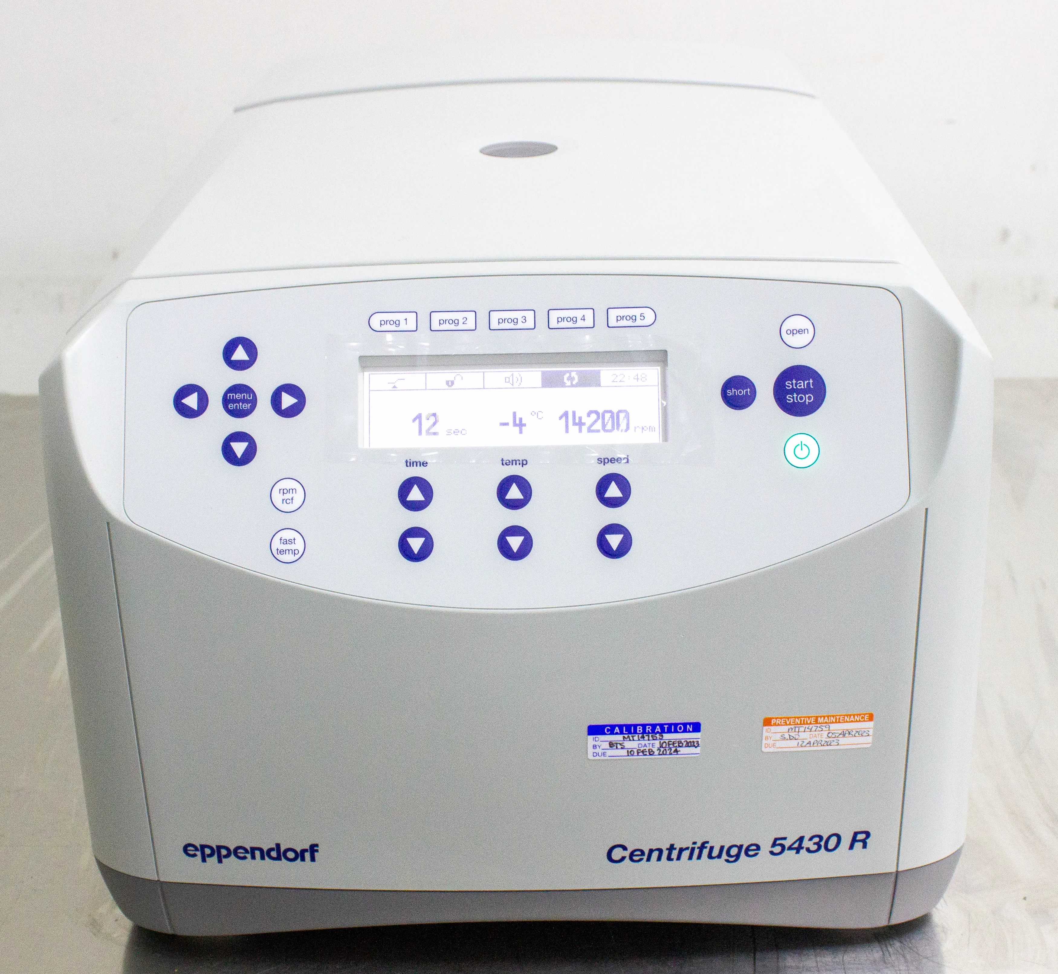 Eppendorf 5430 R High Speed Refrigerated Centrifuge