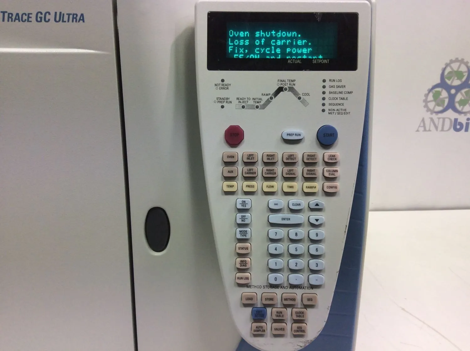 Thermo Fisher Trace GC Ultra Gas Chromatography System - For Parts or Not Working