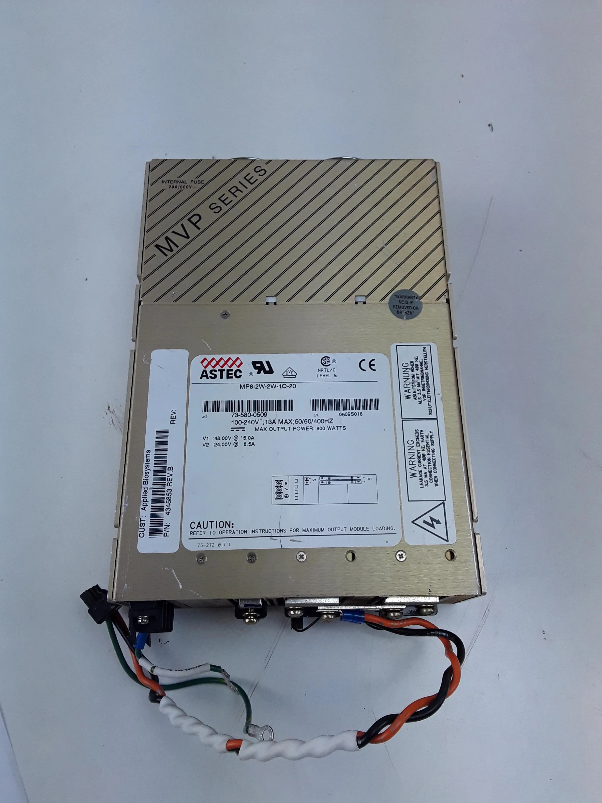 Astec MP8-2W-2W-1Q-20 | Used UPS Power Supply Unit | Computer / IT