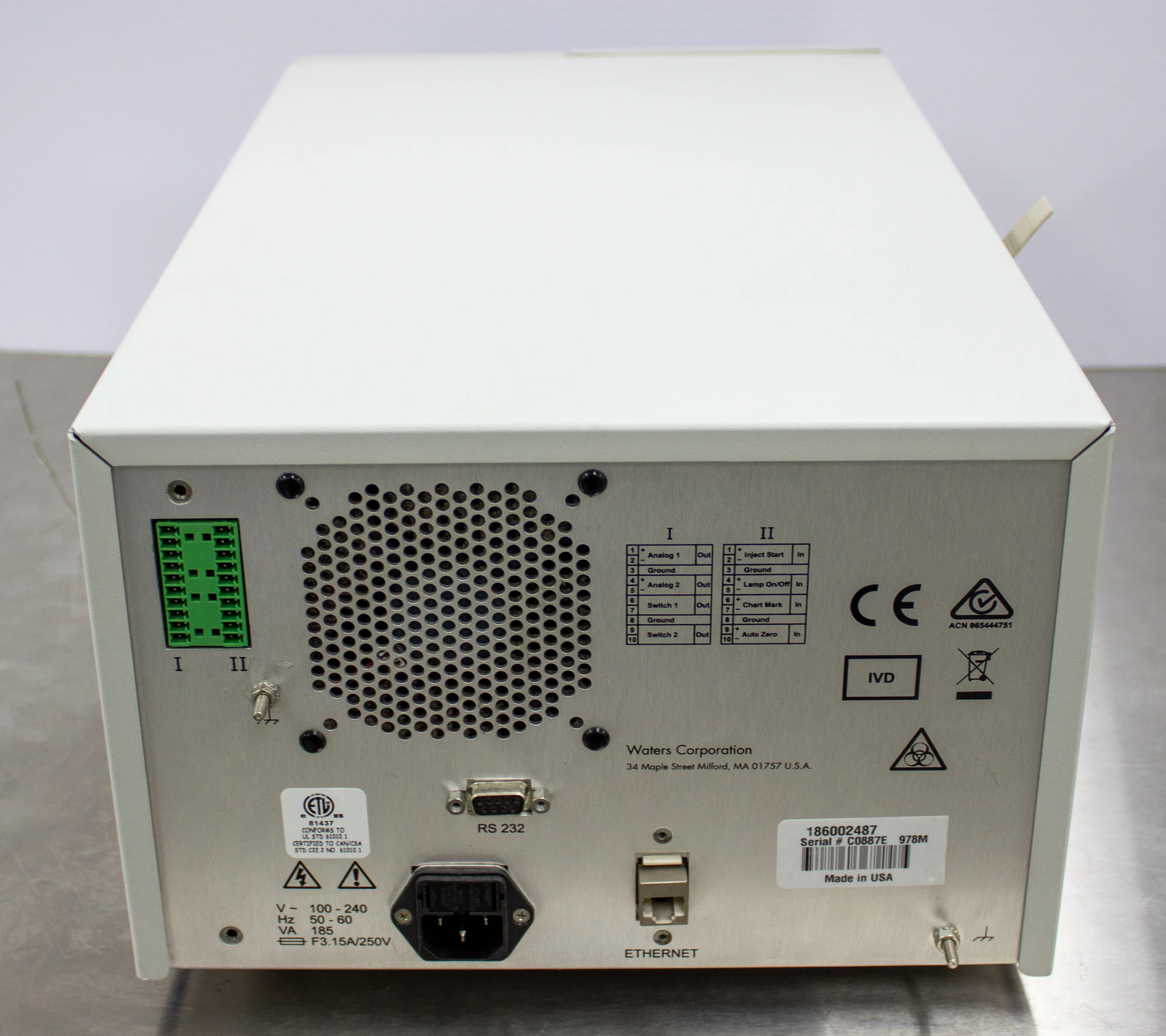 Waters 2489 UV/Visible Detector 186002487 Analytical / Detector