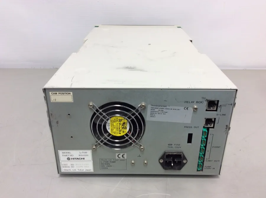 Transgenomic L-7100 Pump ABI Oligo Laboratory Equipment