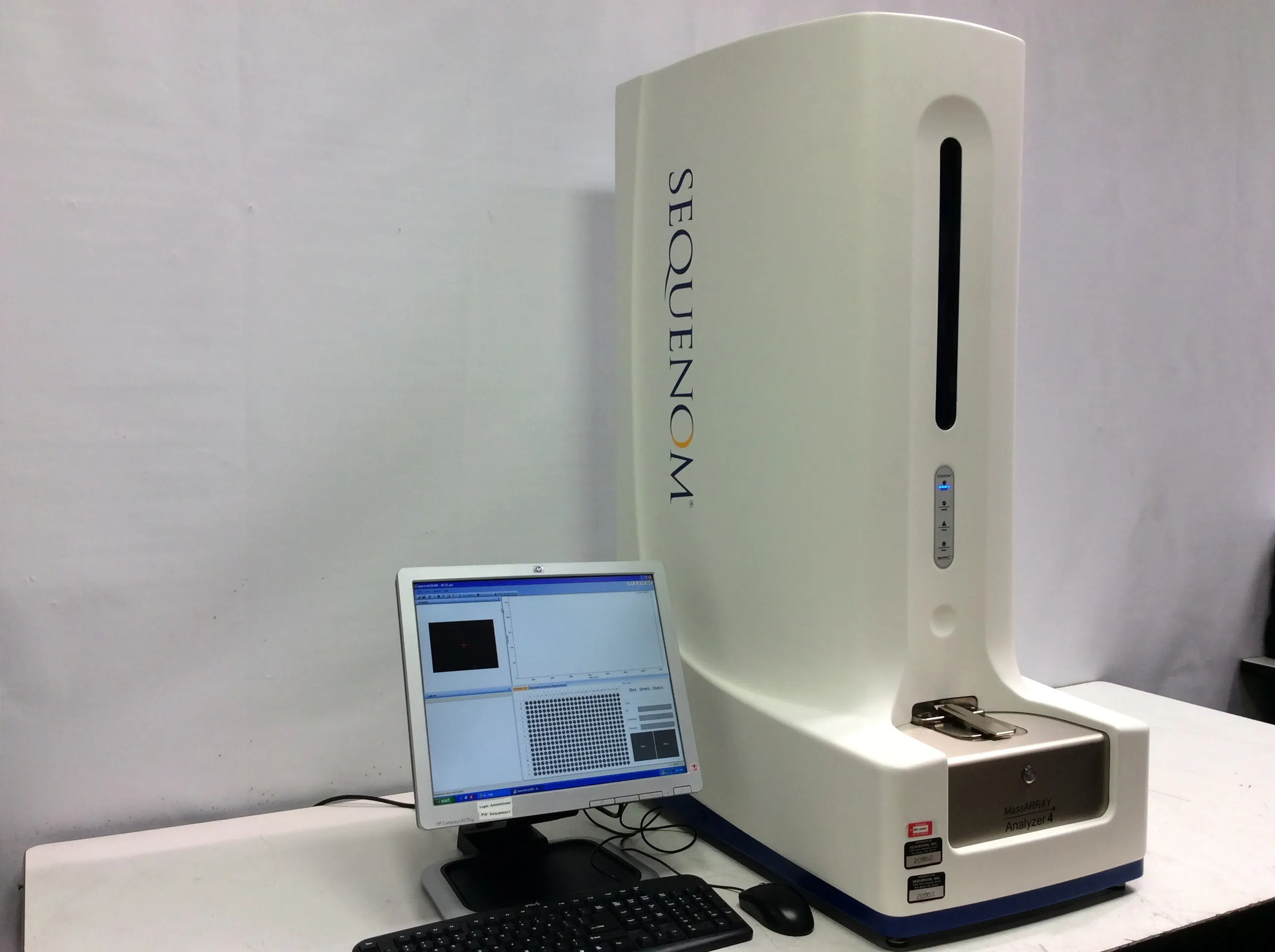 Sequenom MassARRAY Analyzer 4 with Computer & Software - Used DNA Sequencer