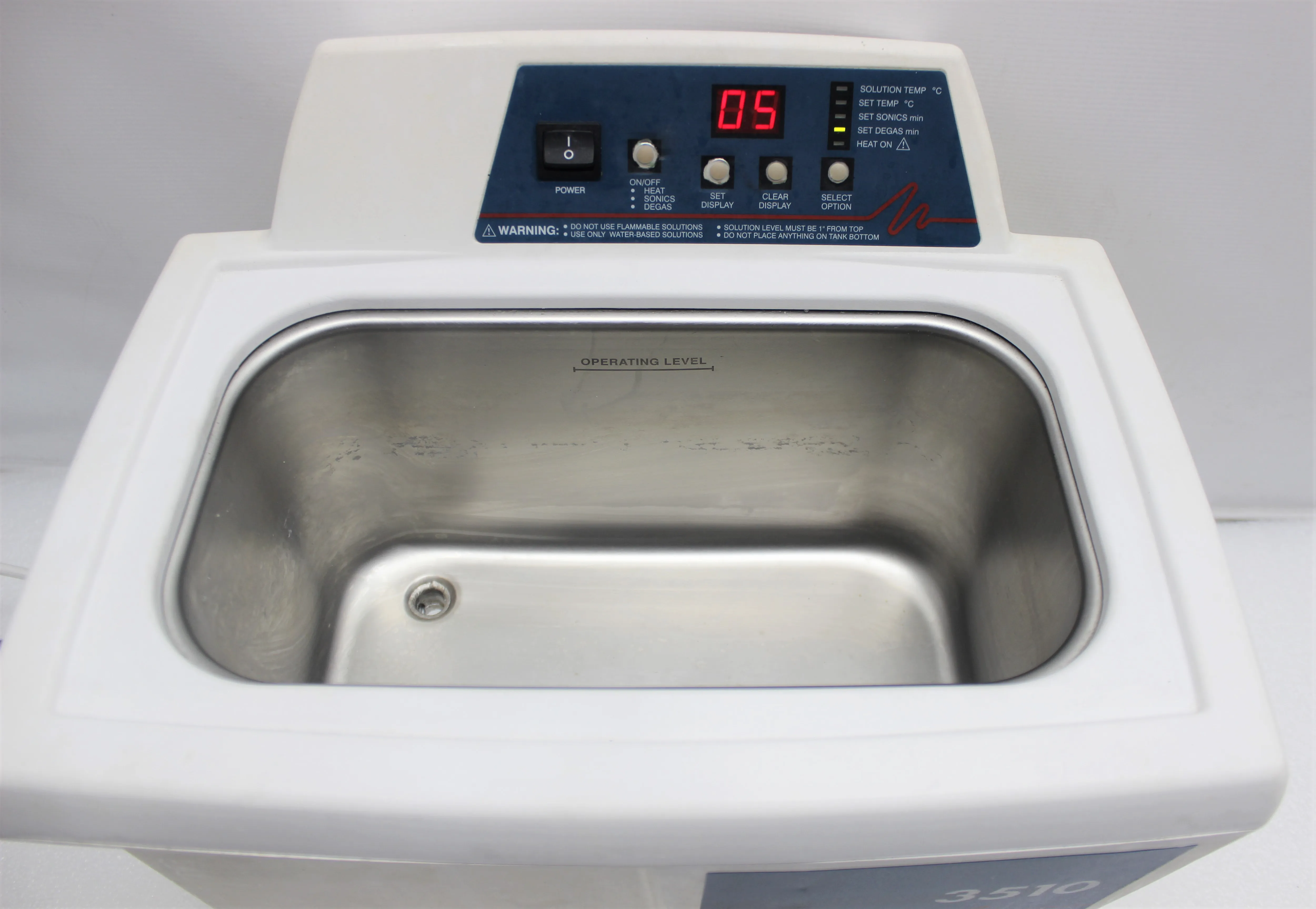 Branson 3510R-DTH Ultrasonic Cleaning Water Bath