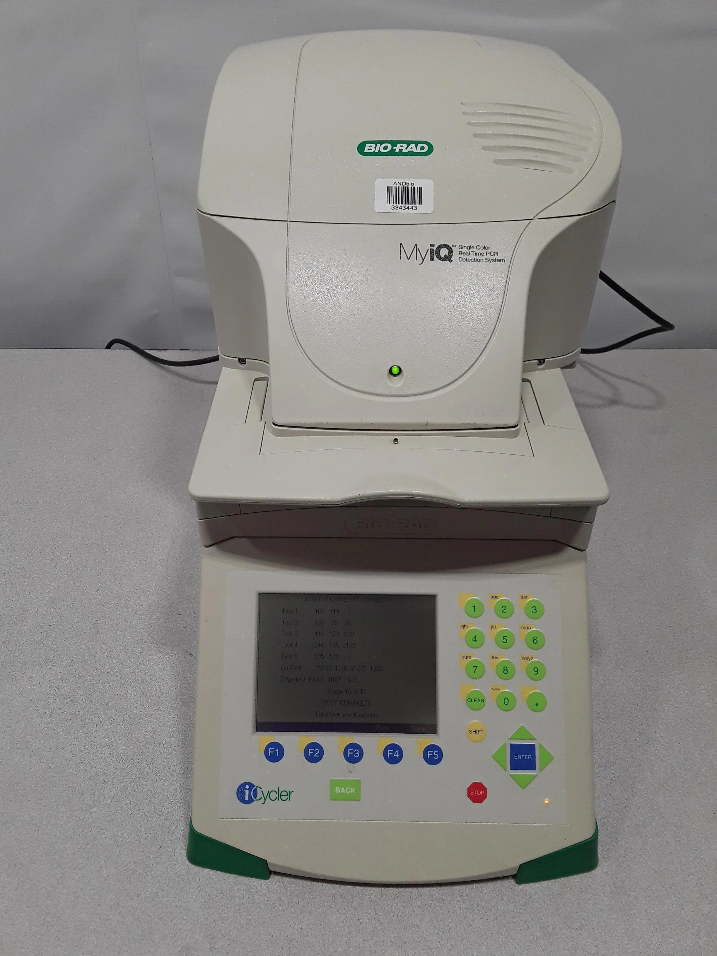 BIO-RAD MyiQ Single Color Real-Time PCR Detection System