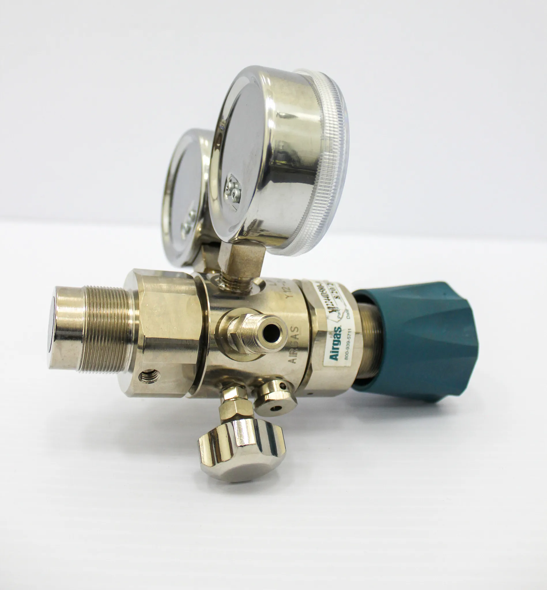 Airgas Protein Two Stage Brass Regulators Analytical Cylinder Regulator D-580