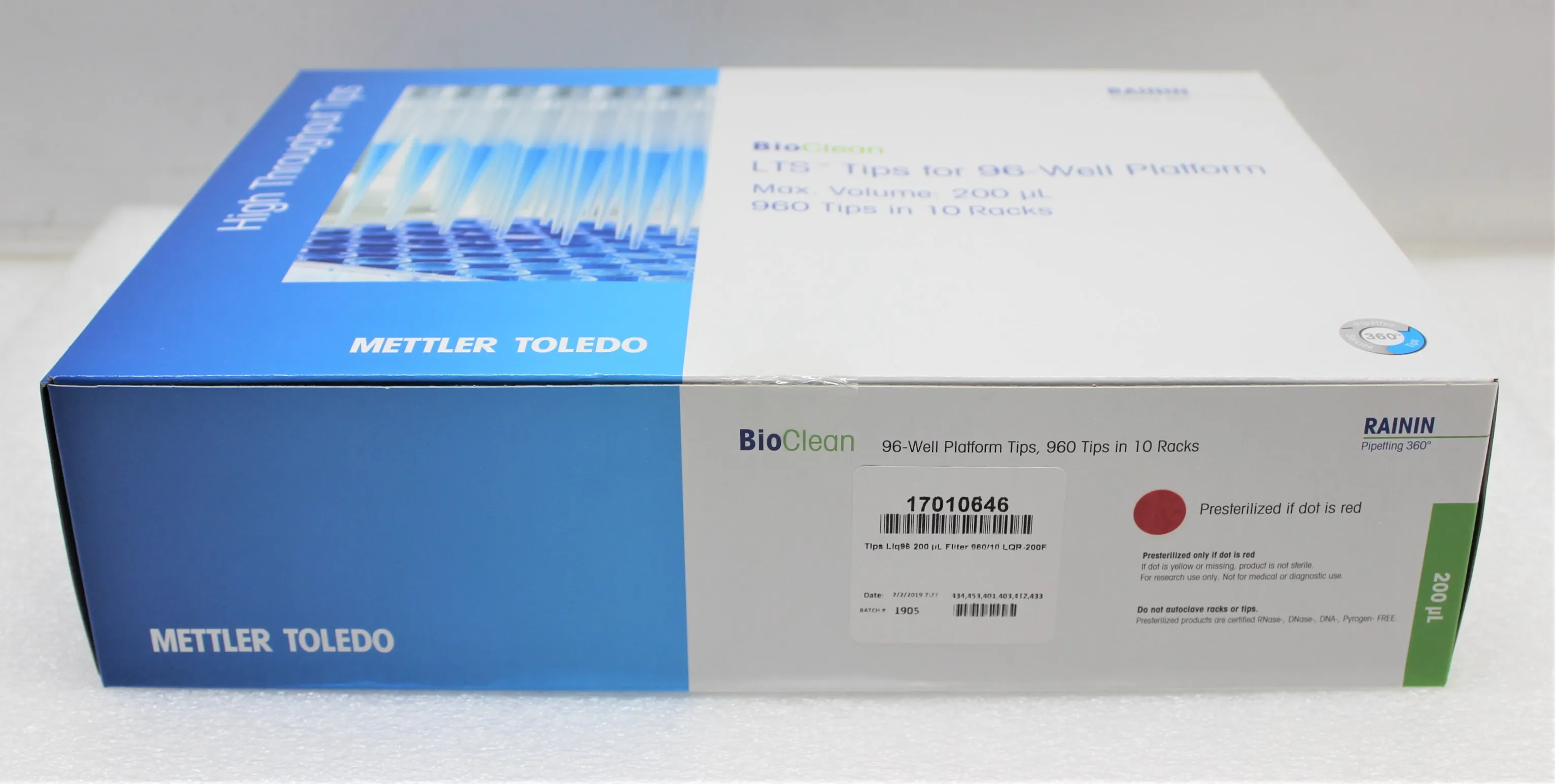 Rainin - LTS Pipette Tips 200uL